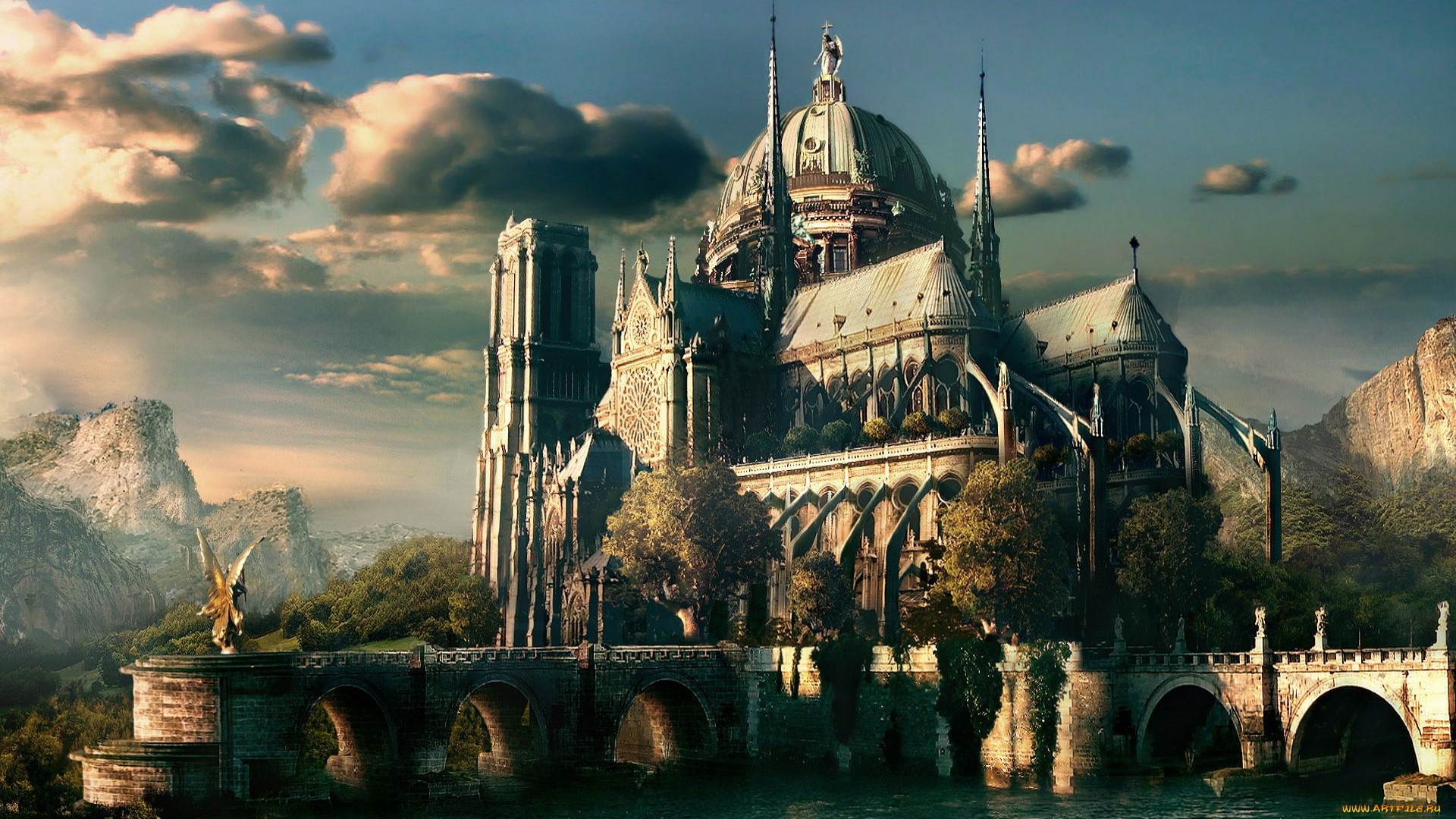 фэнтези, замки