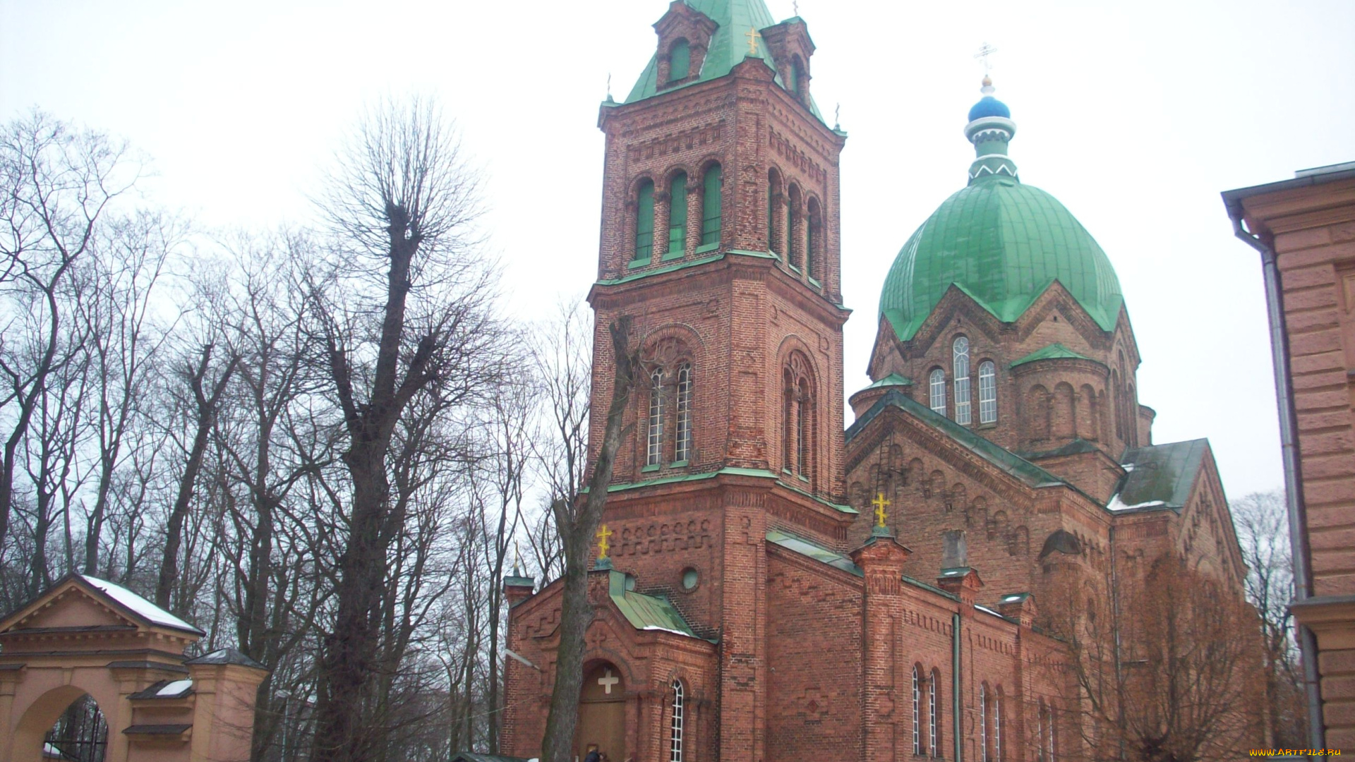 рига, храм, всех, святых, города, латвия