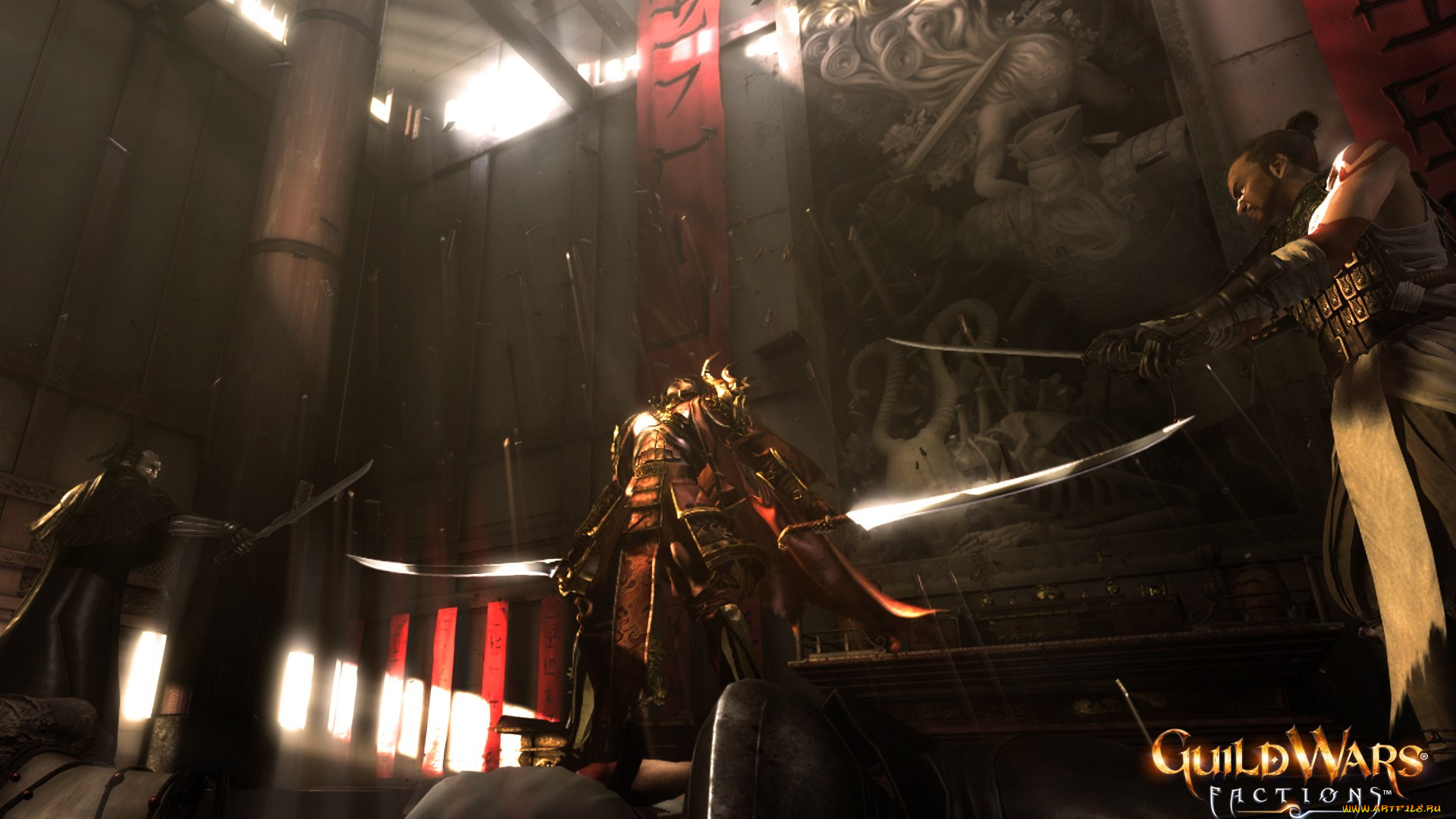 видео, игры, guild, wars, factions