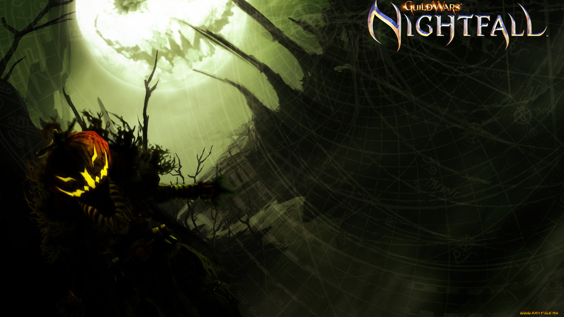 видео, игры, guild, wars, nightfall