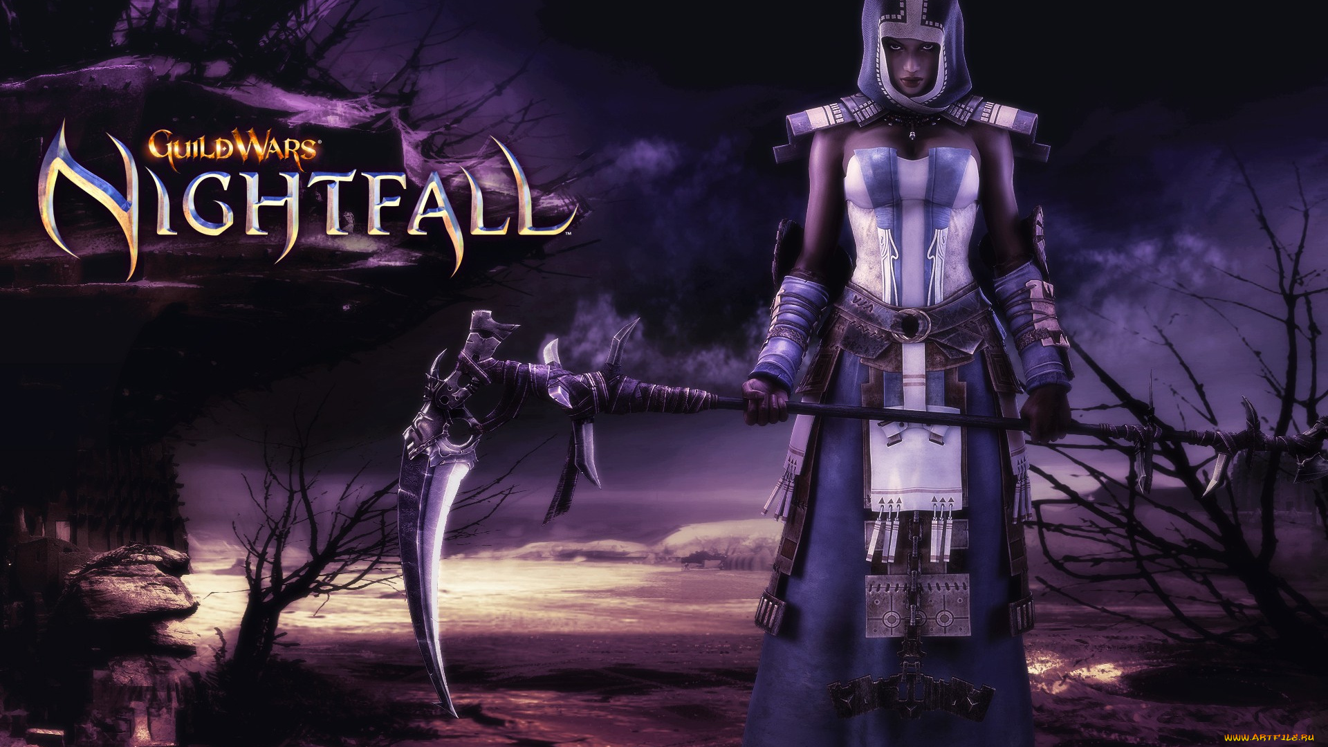 видео, игры, guild, wars, nightfall