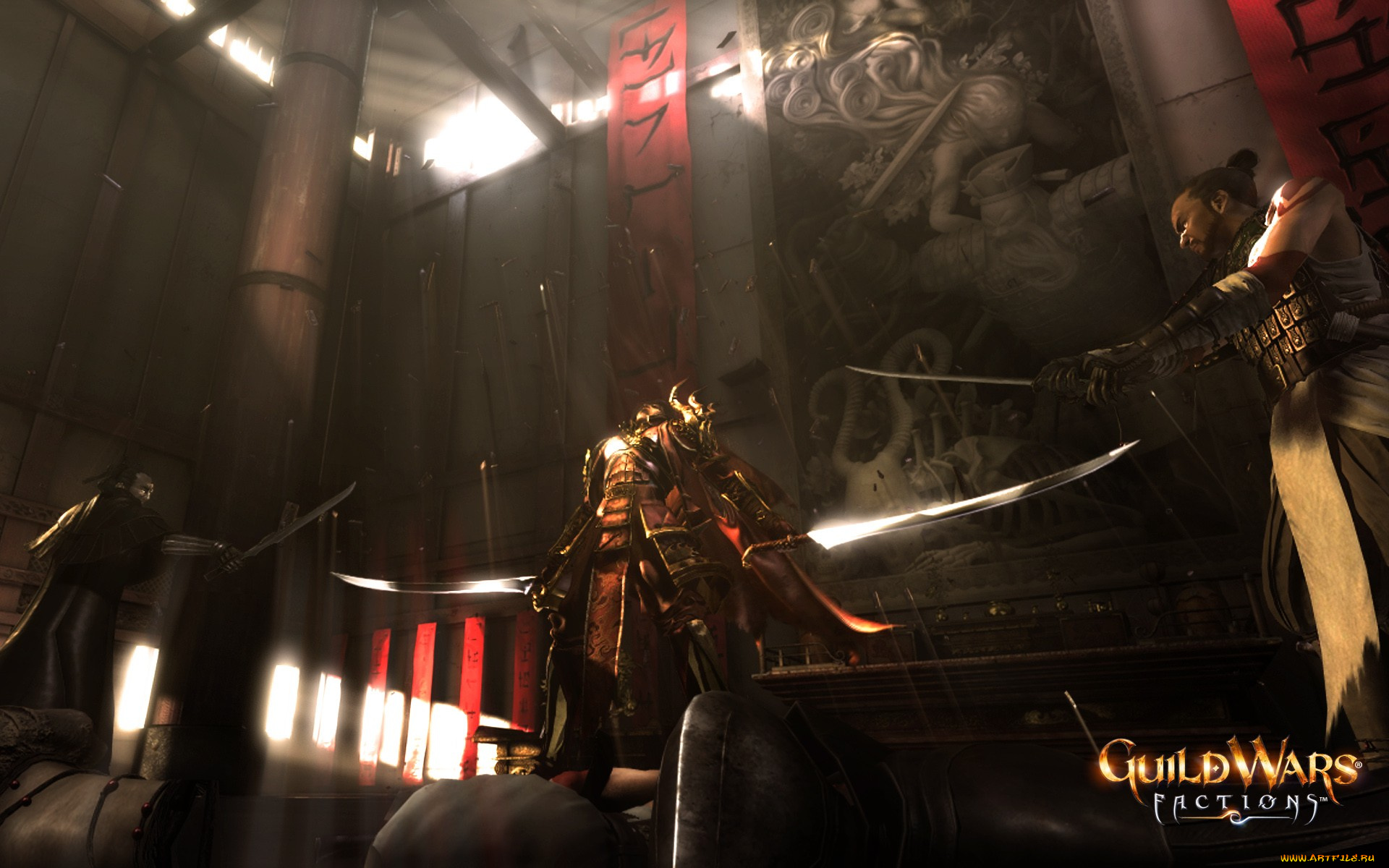 видео, игры, guild, wars, factions