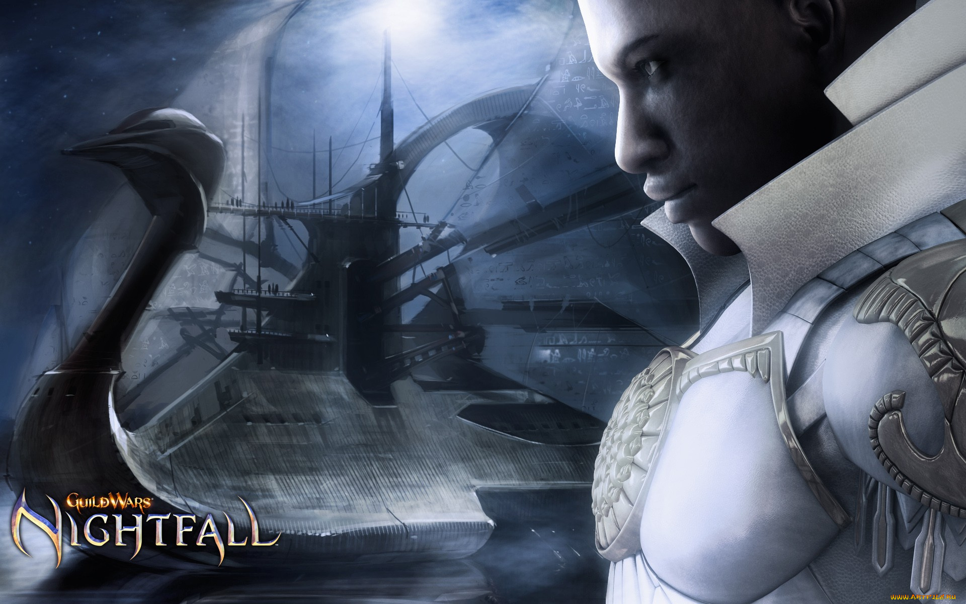 видео, игры, guild, wars, nightfall