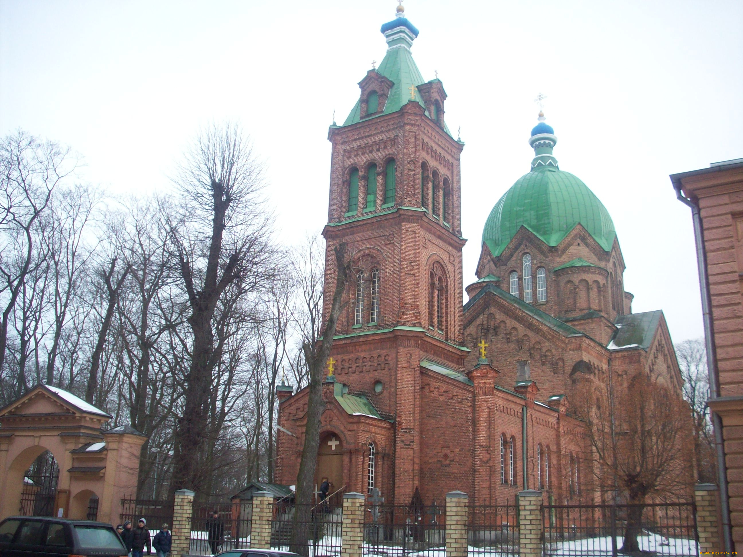 рига, храм, всех, святых, города, латвия
