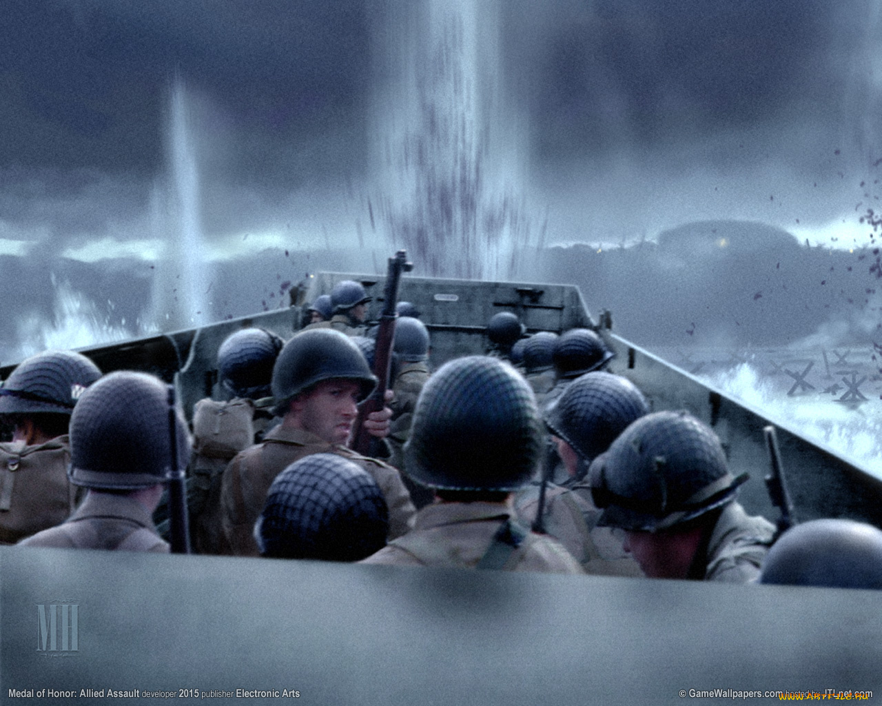 видео, игры, medal, of, honor, allied, assault