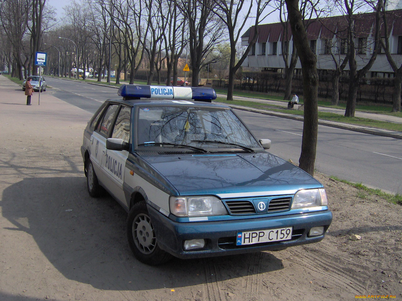 polonez, автомобили, полиция