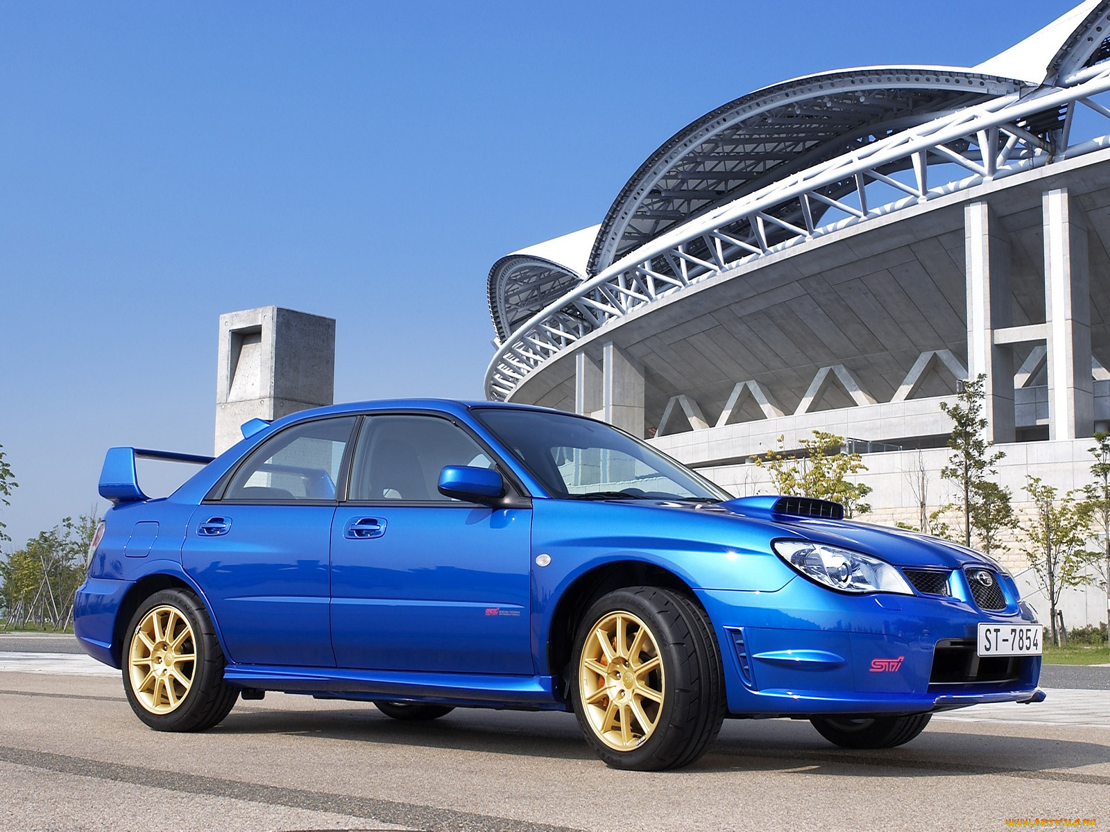 subaru, impreza, wrx, sti, 2006, автомобили