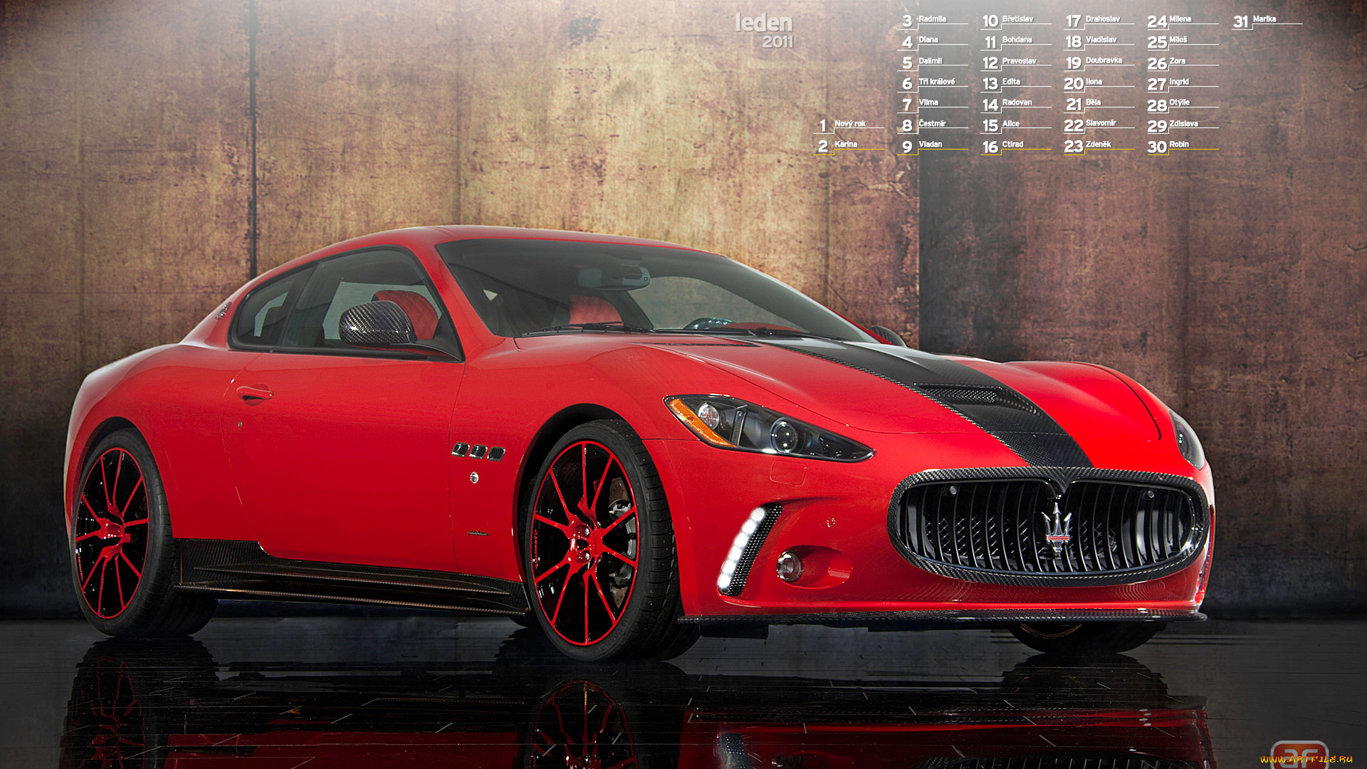 календари, автомобили