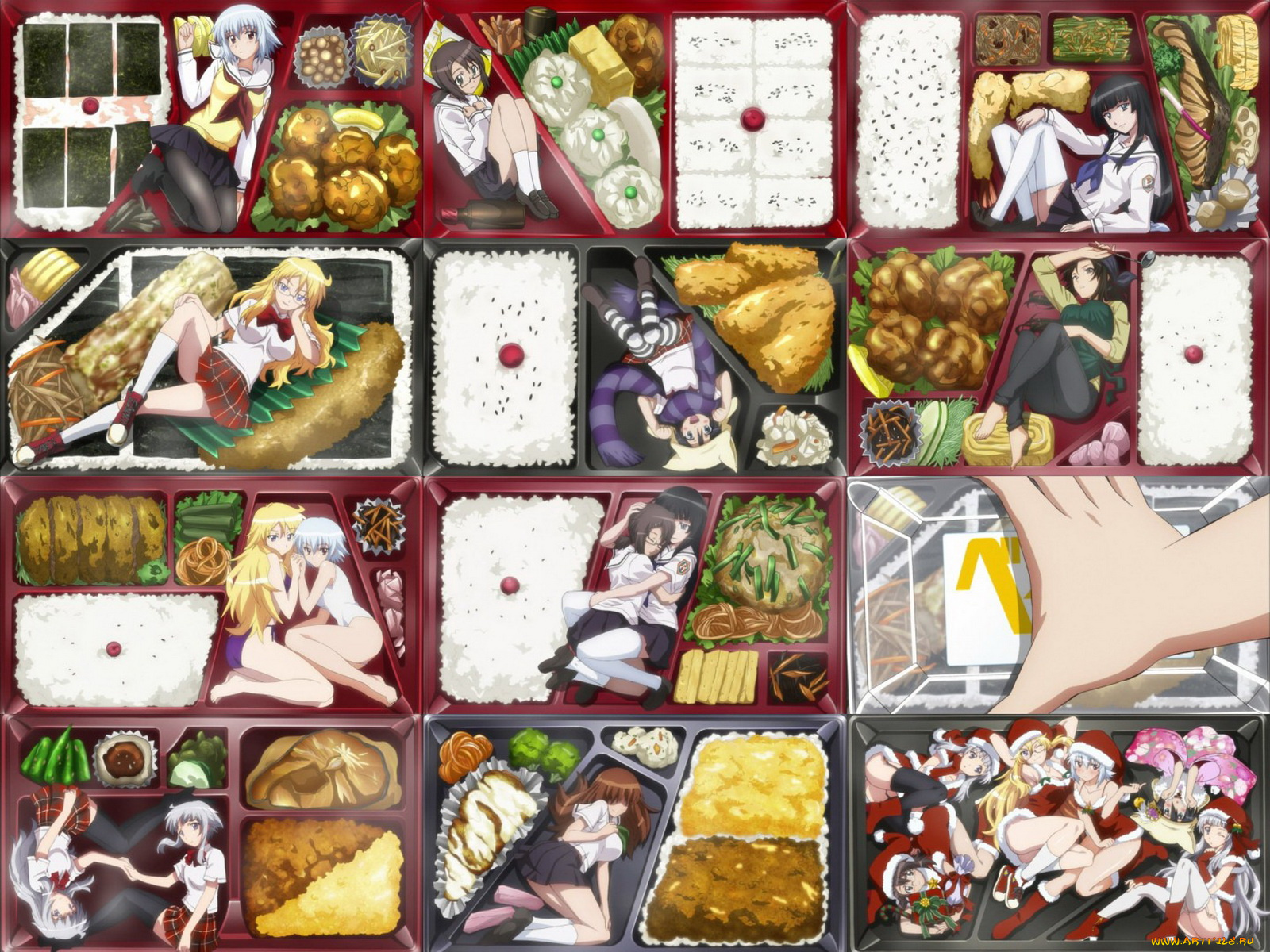 аниме, ben, to, персонажи, ben-to