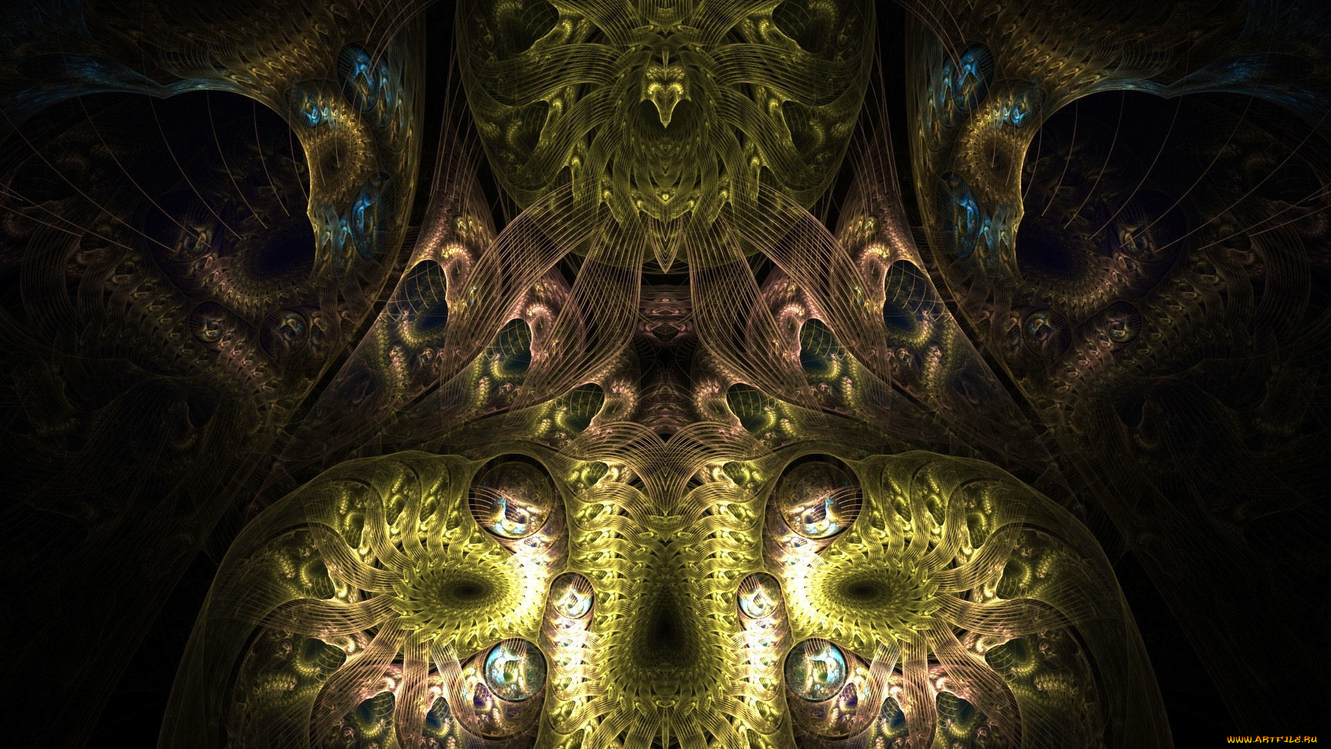 3д, графика, fractal, фракталы, фон, фрактал