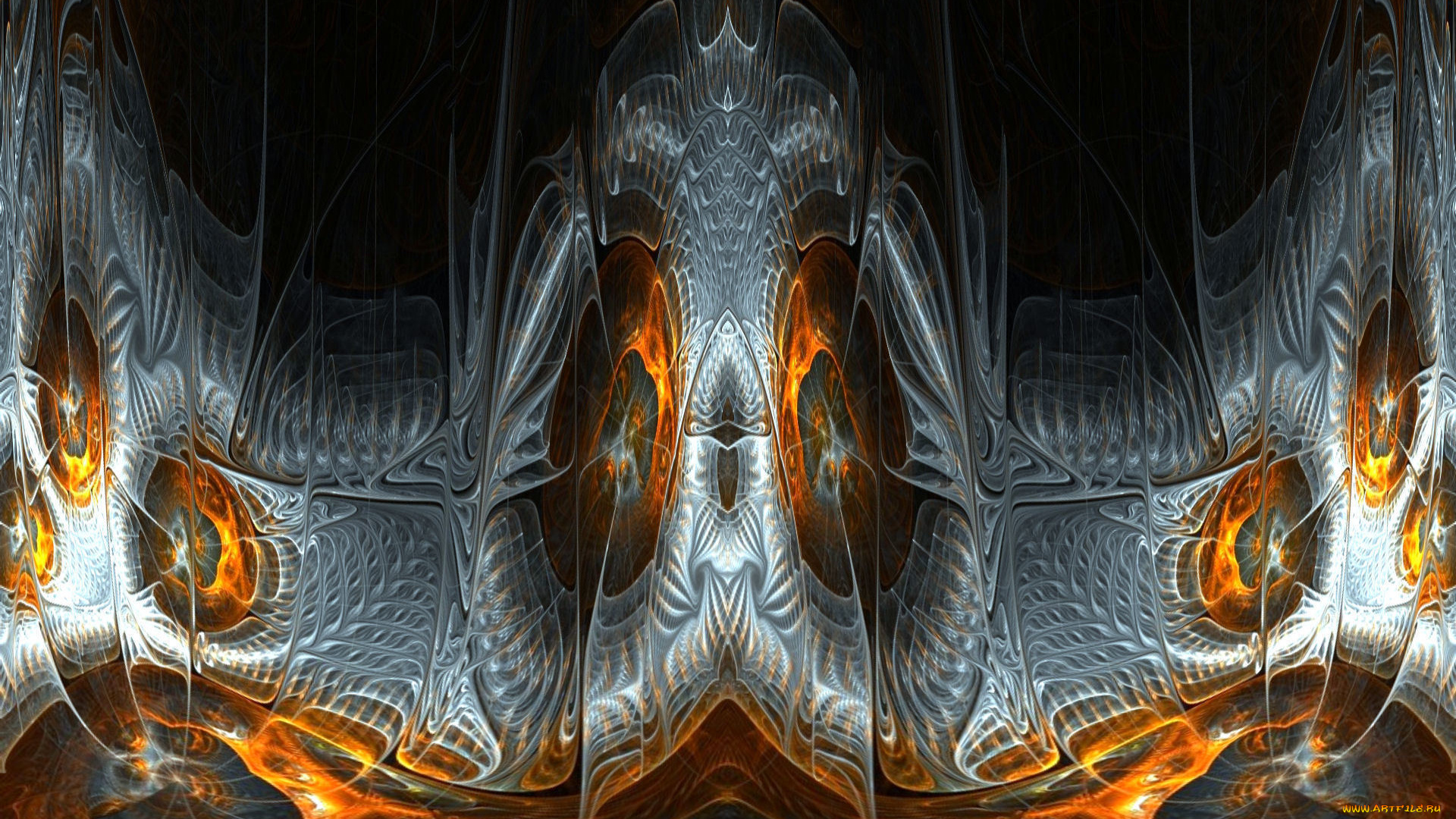 3д, графика, fractal, фракталы, фон, фрактал