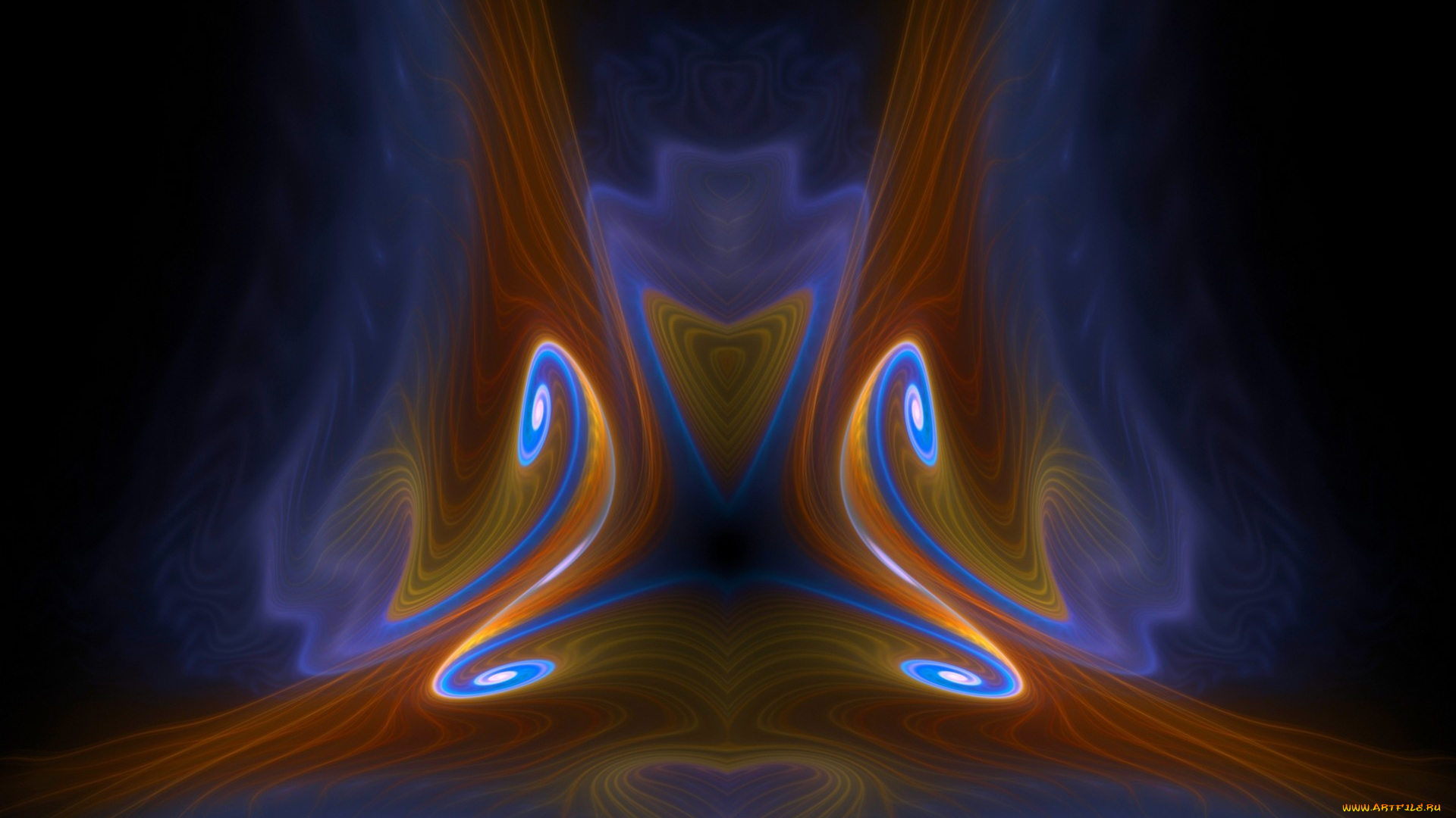 3д, графика, fractal, фракталы, фрактал, фон