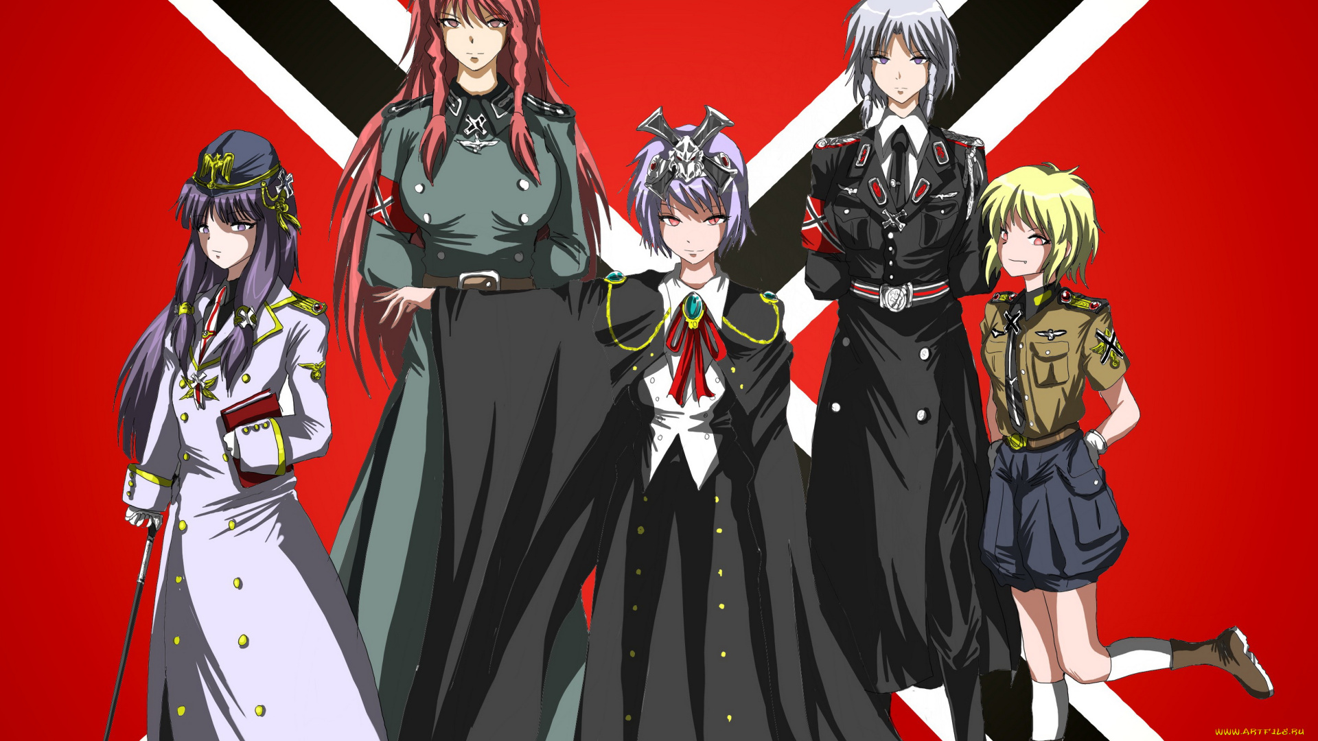 аниме, touhou, персонажи, тохо