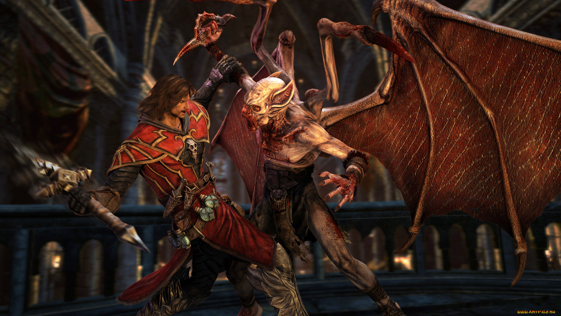 castlevania, lords, of, shadow, видео, игры, gabriel, belmont, вампир, нежить