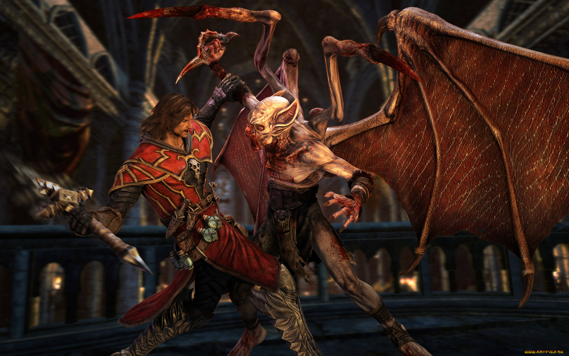 castlevania, lords, of, shadow, видео, игры, gabriel, belmont, вампир, нежить