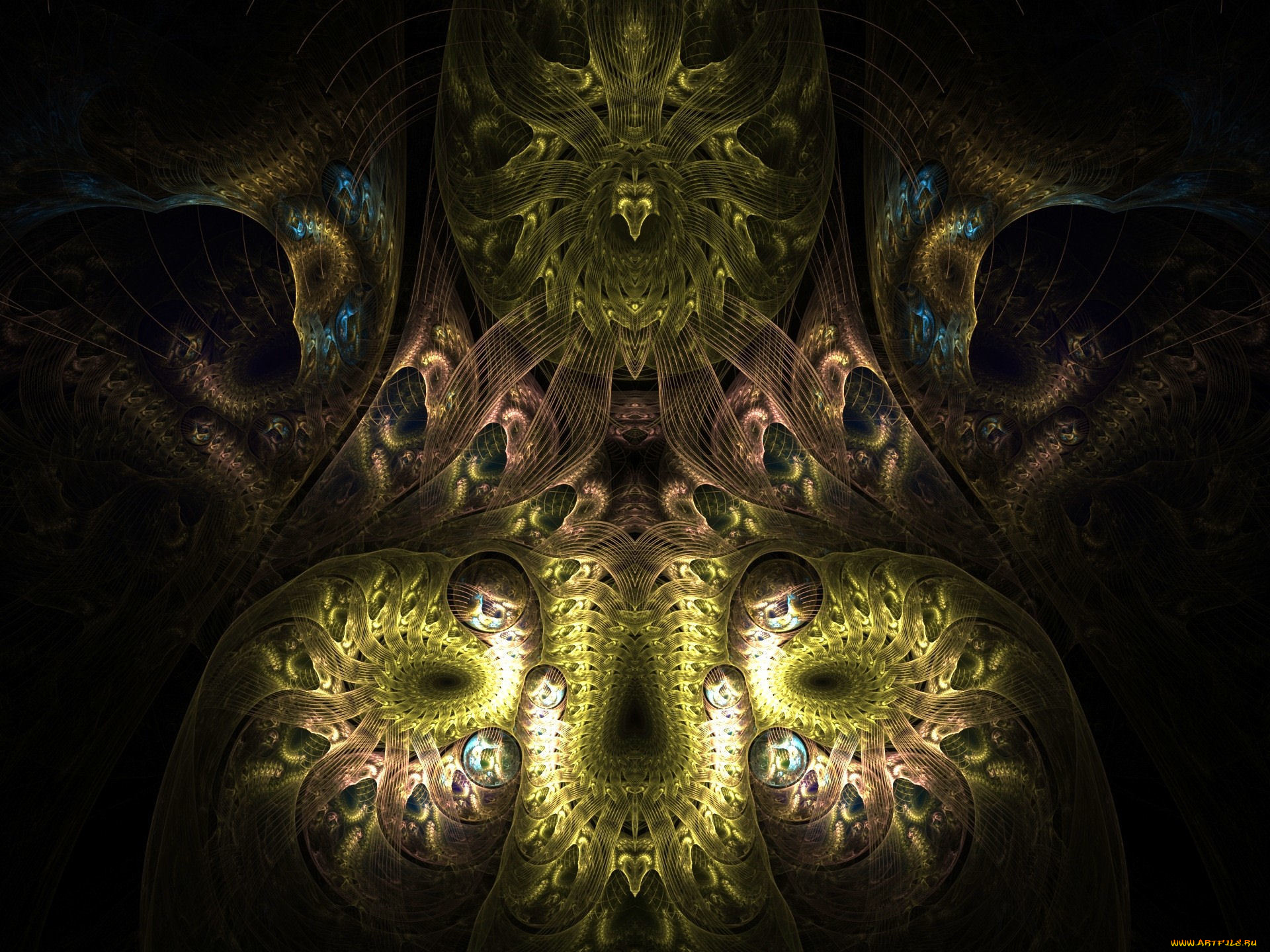 3д, графика, fractal, фракталы, фон, фрактал