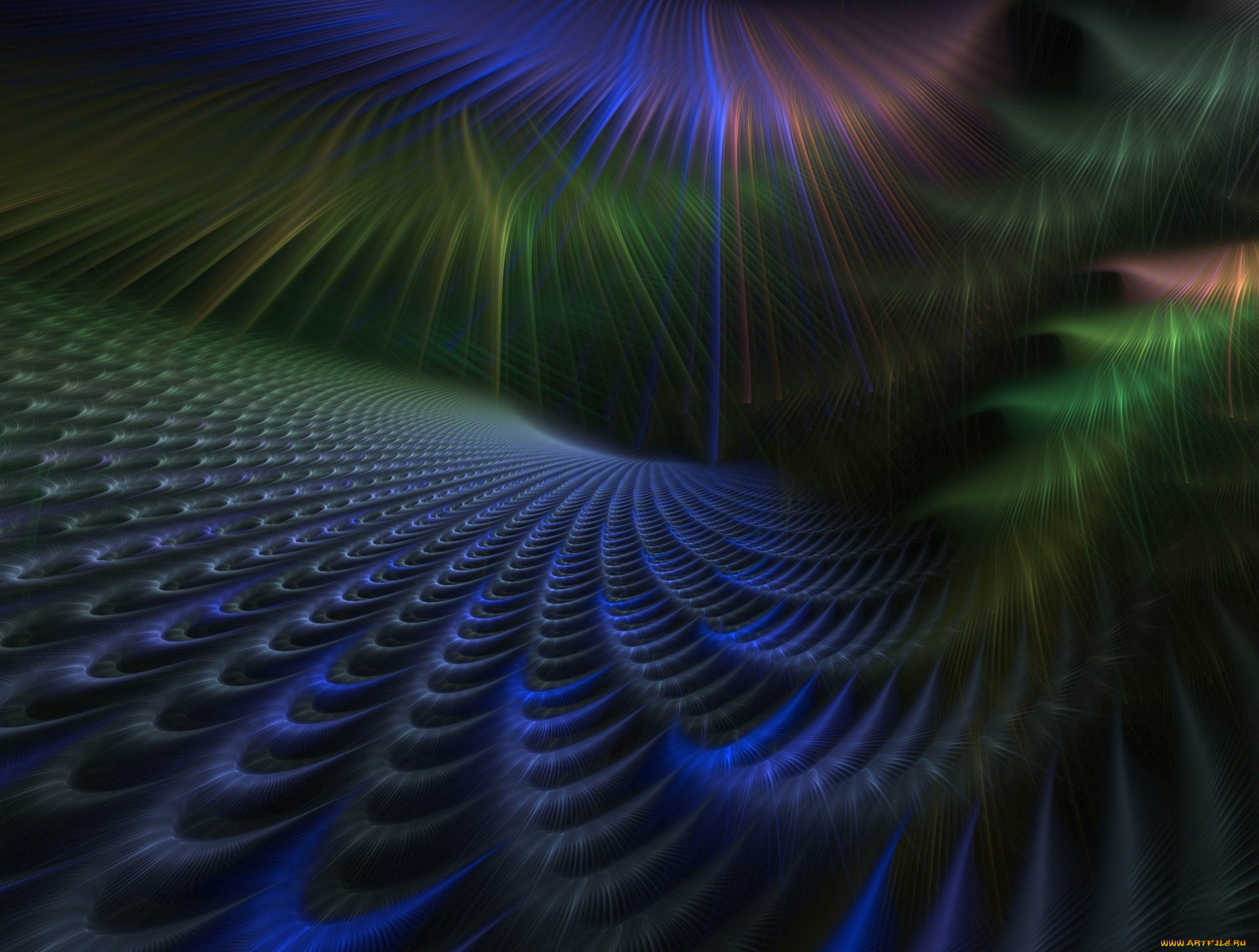 3д, графика, fractal, фракталы, фрактал, фон