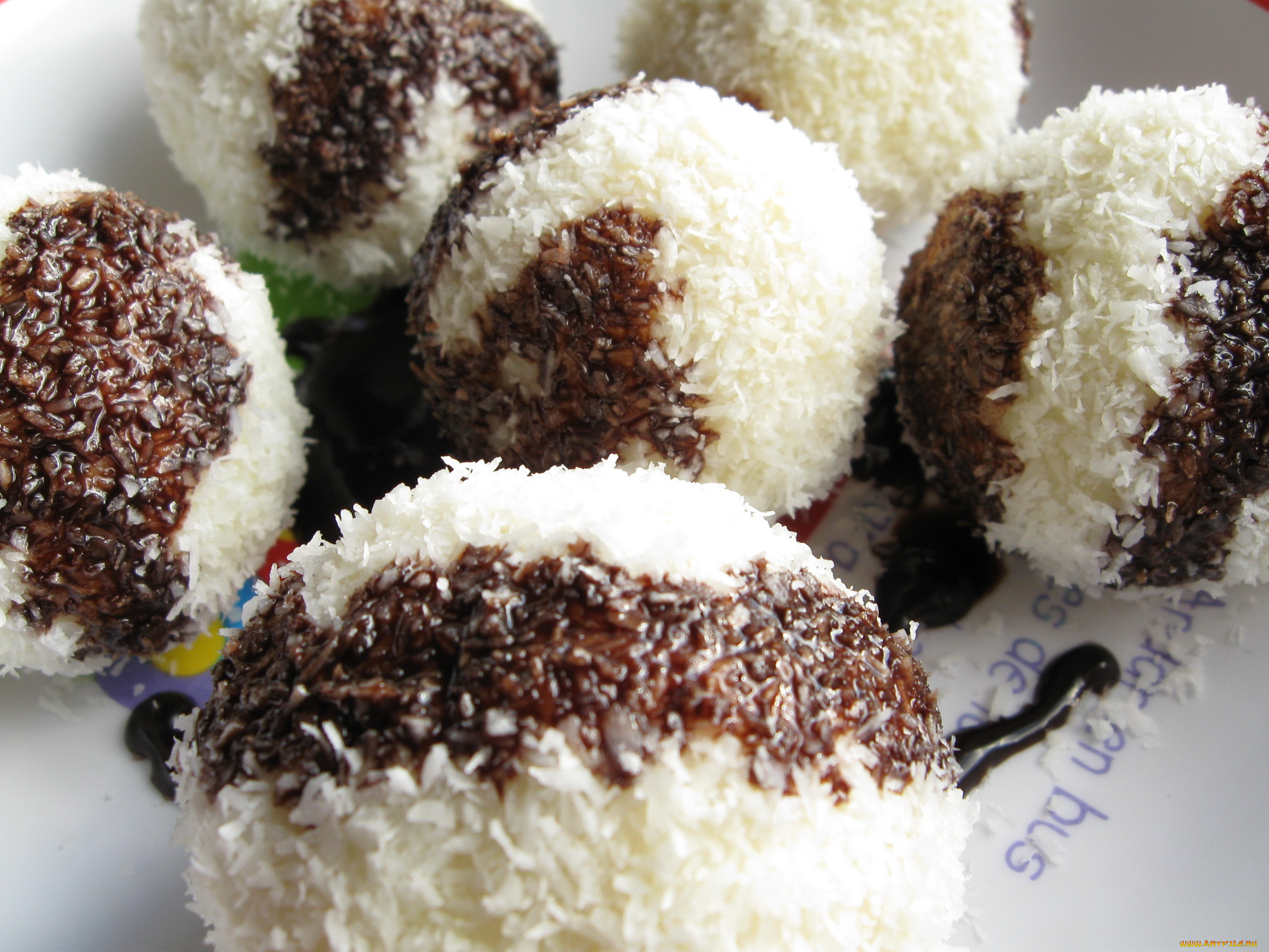 автор, varvarra, еда, мороженое, десерты, шоколад, кокос