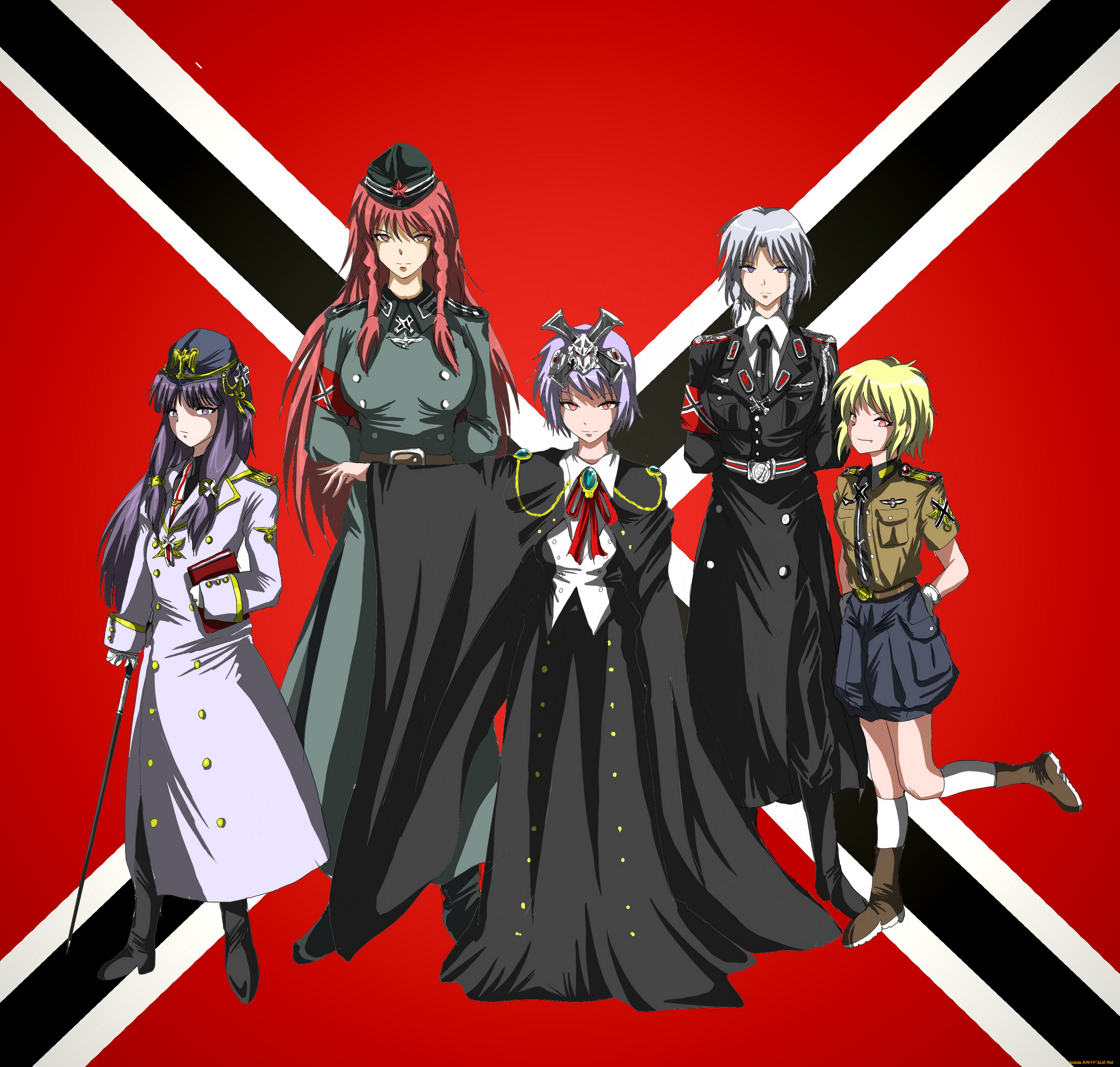 аниме, touhou, персонажи, тохо