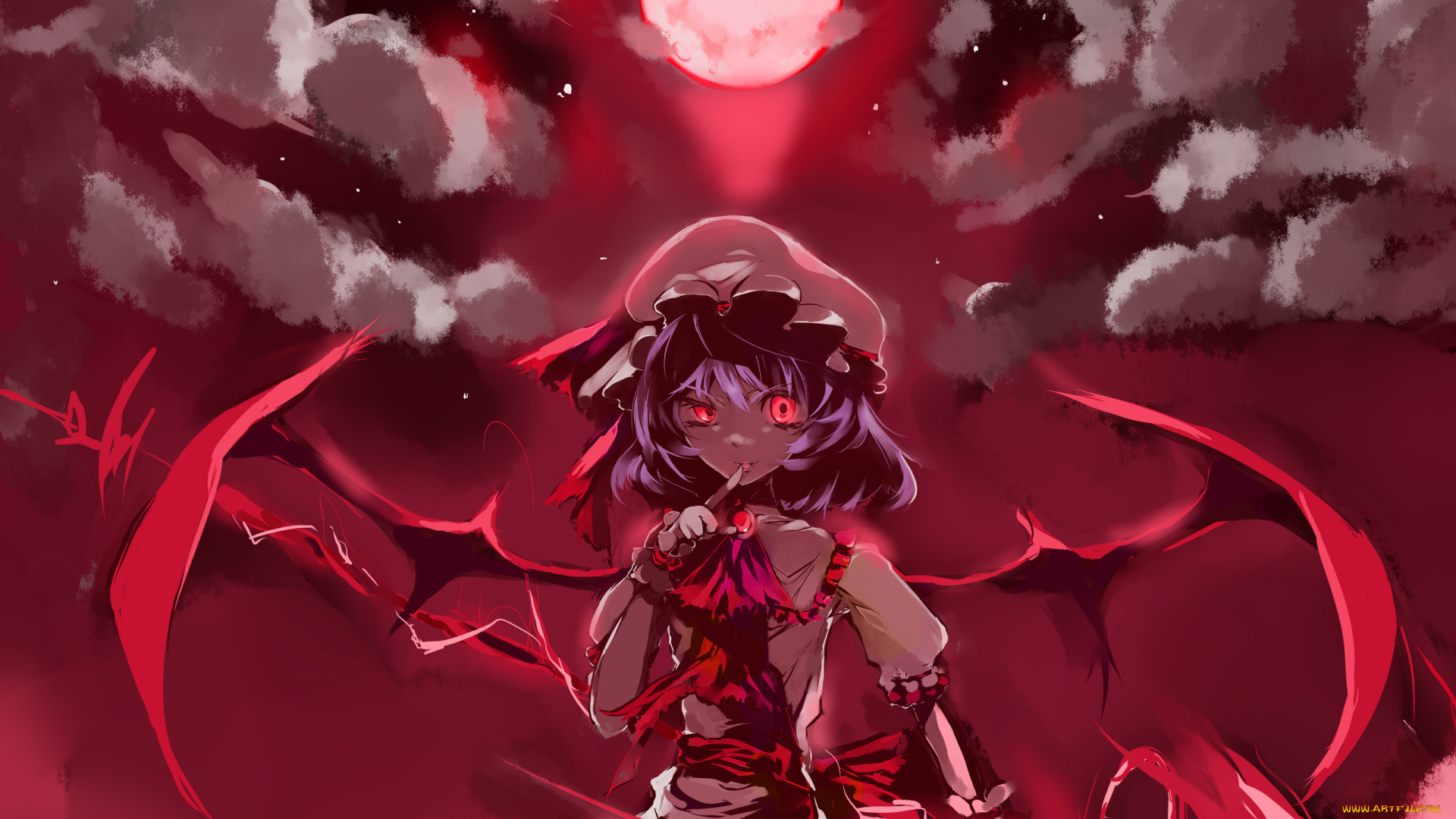 аниме, touhou, remilia, scarlet