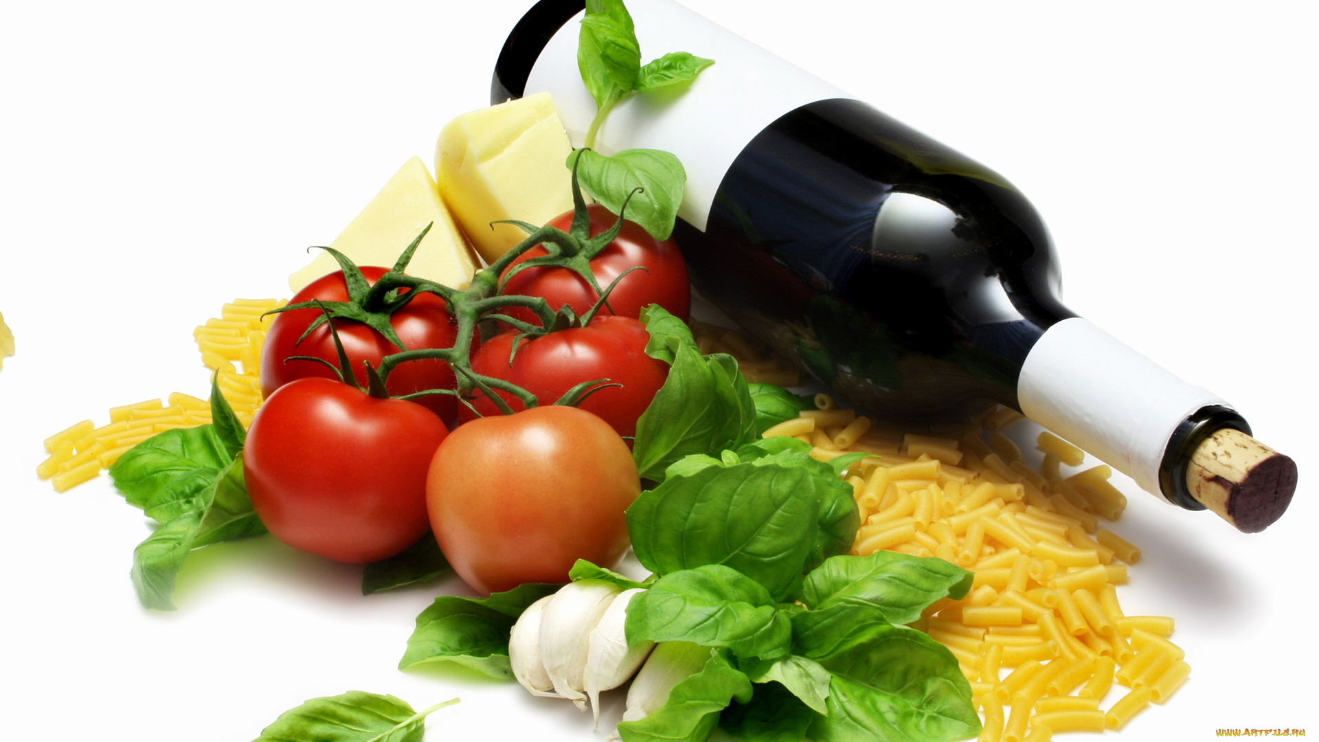 еда, разное, вино, помидоры, сыр, томаты