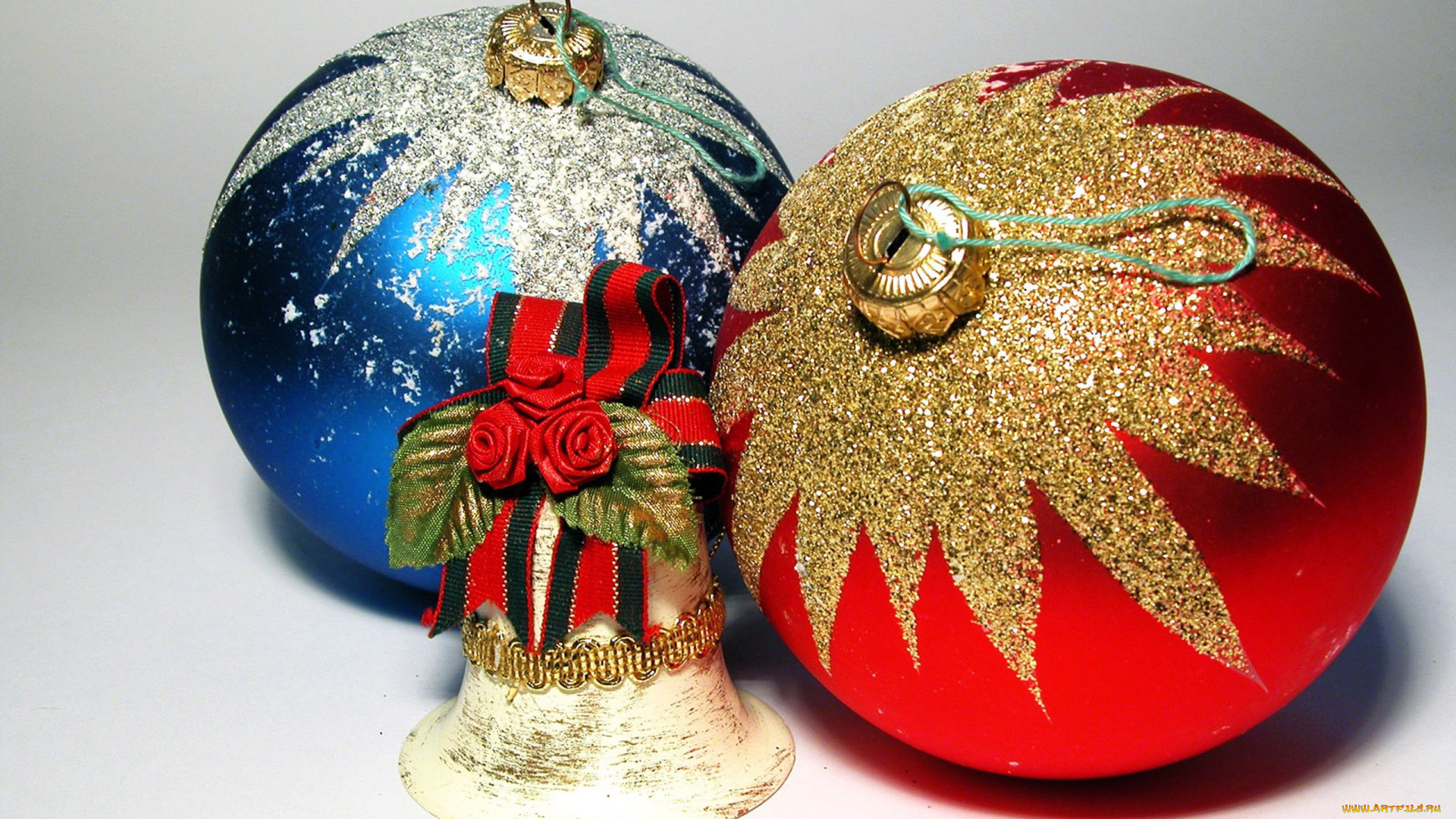 праздничные, шарики, колокольчик