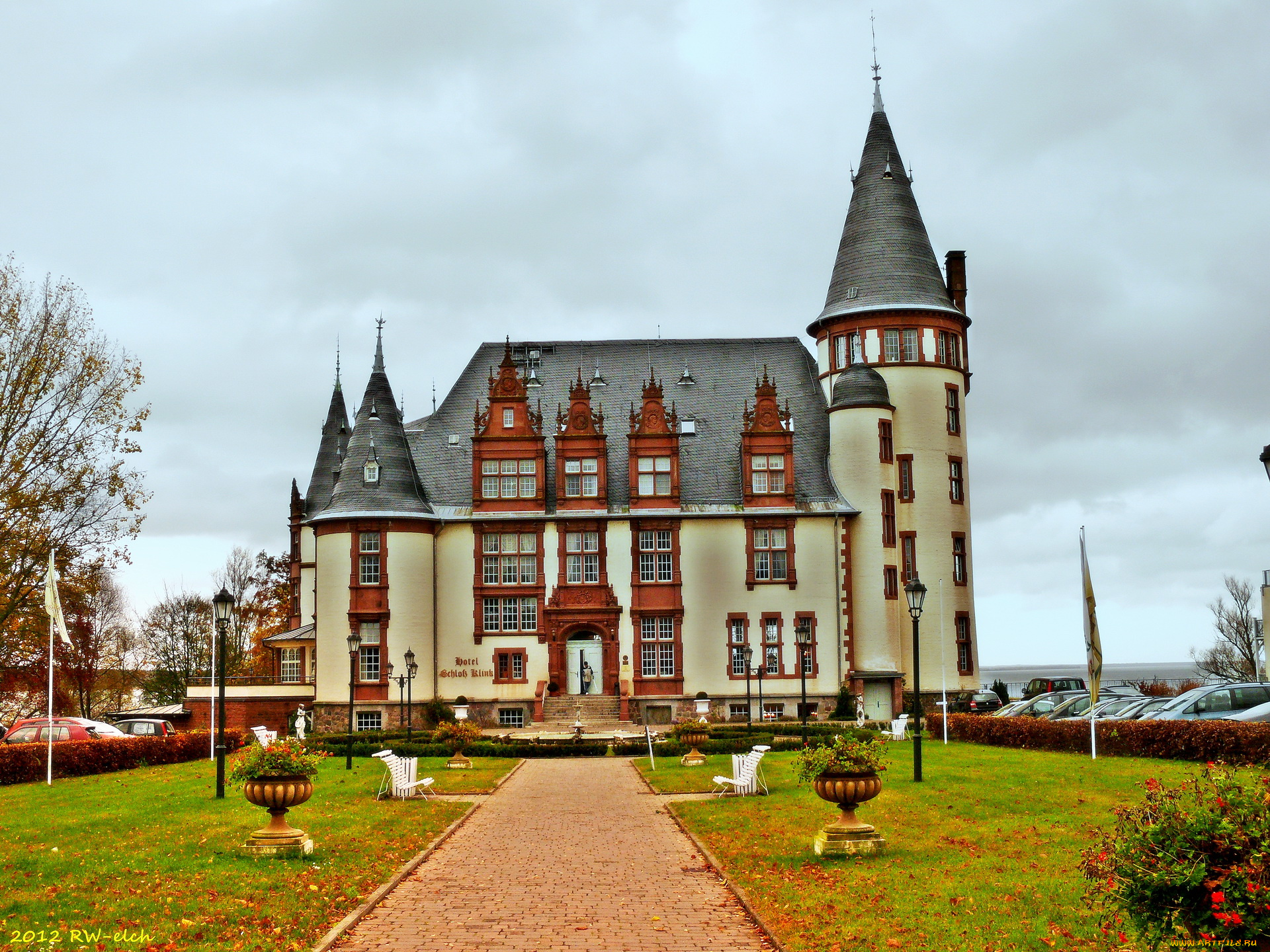 германия, клинк, города, дворцы, замки, крепости, замок, парк