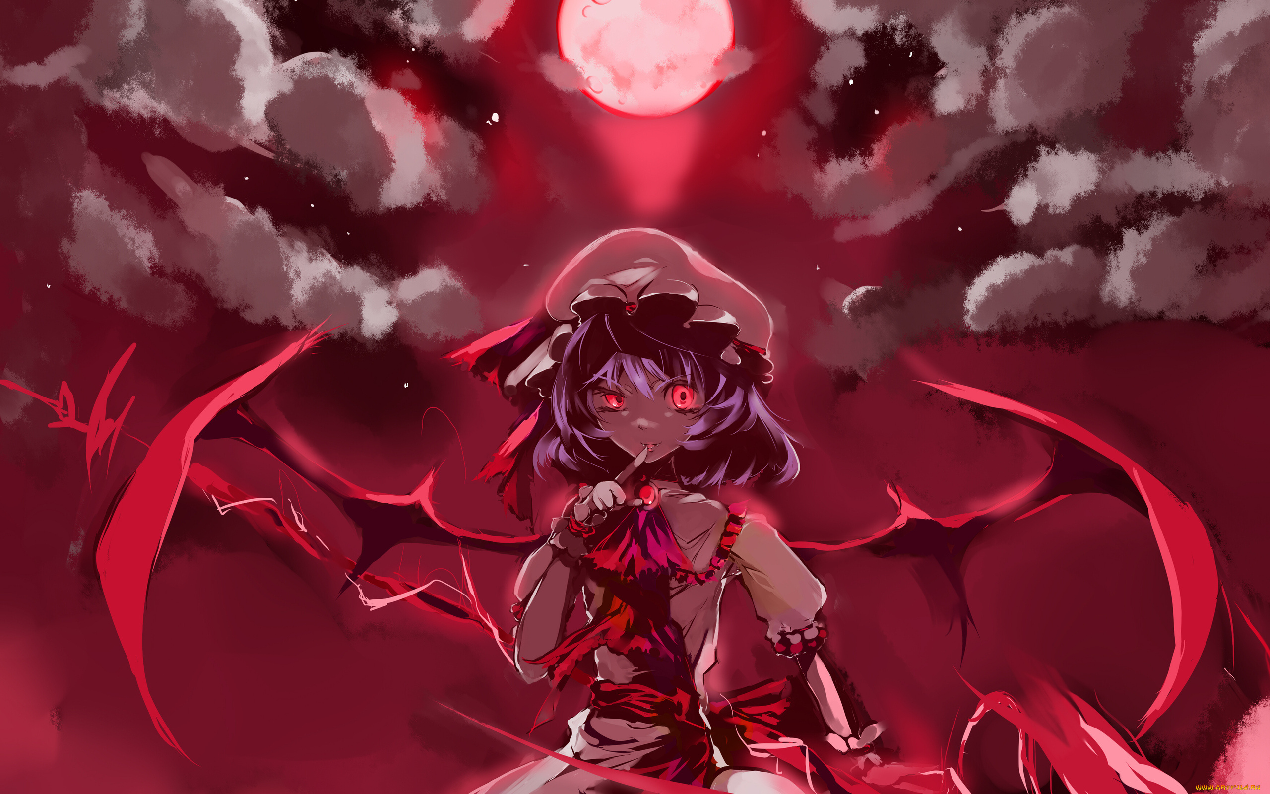 аниме, touhou, remilia, scarlet