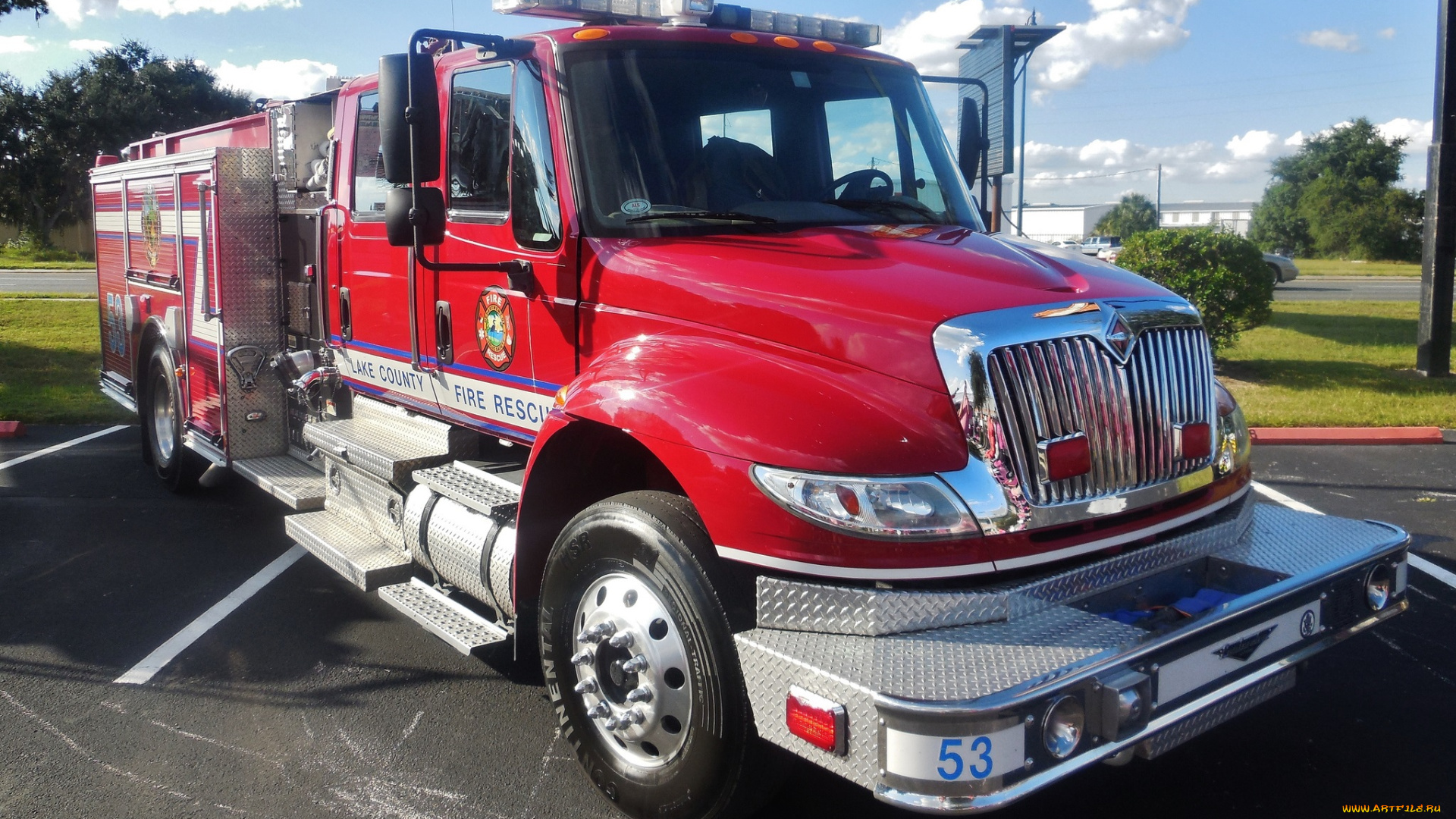 автомобили, пожарные, машины, пожарный, автомобиль, колеса, красный