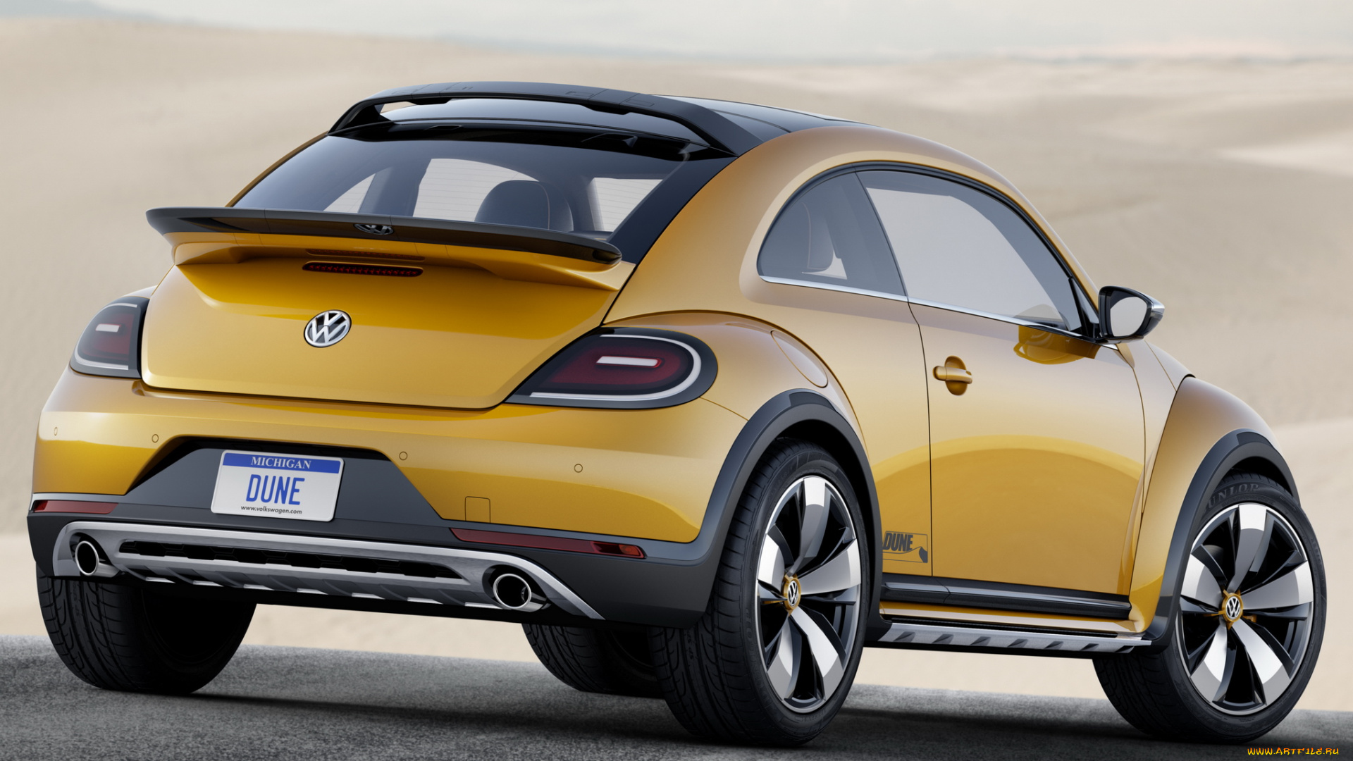 автомобили, volkswagen, желтый, beetle
