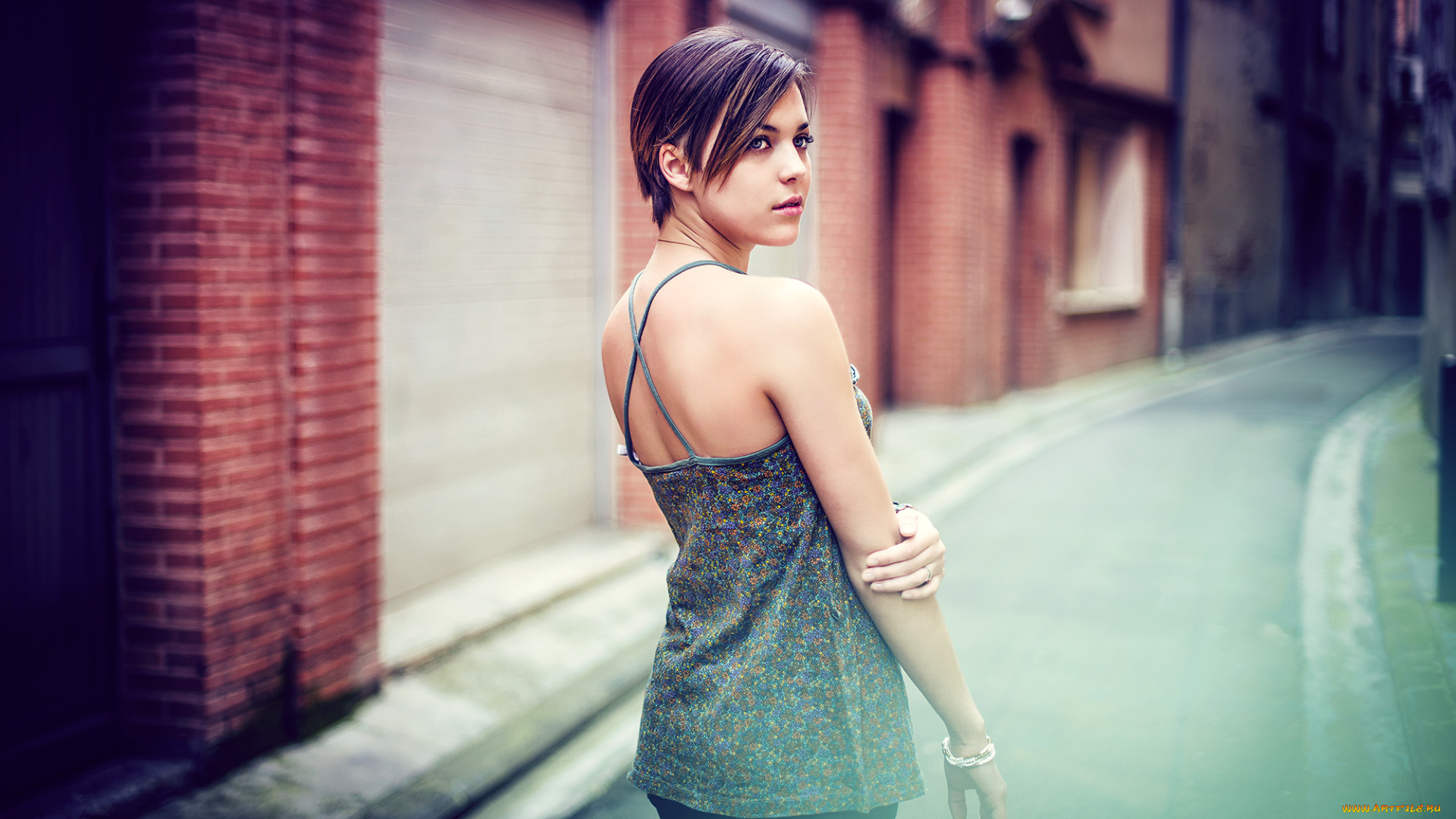 девушки, -unsort, , брюнетки, , шатенки, улица