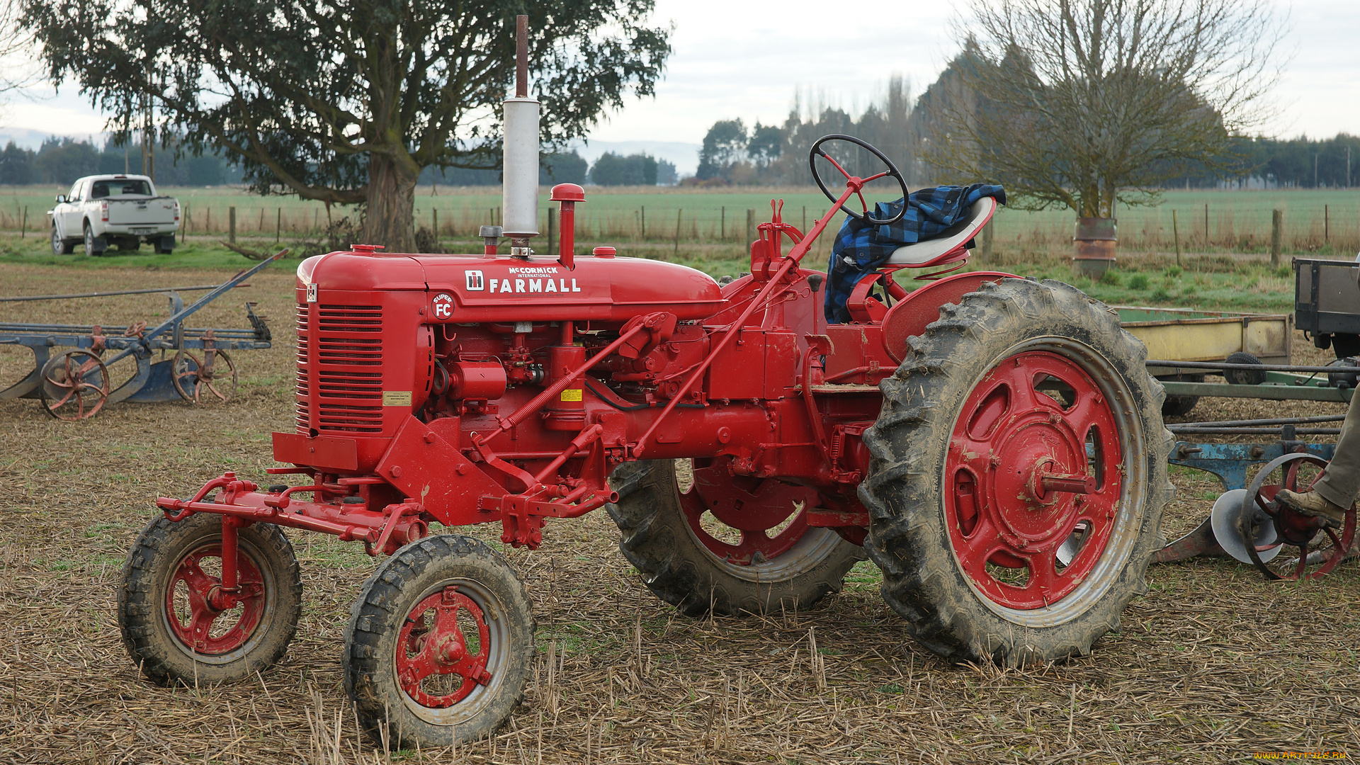 farmall, super, fc, tractor, техника, тракторы, трактор, колесный