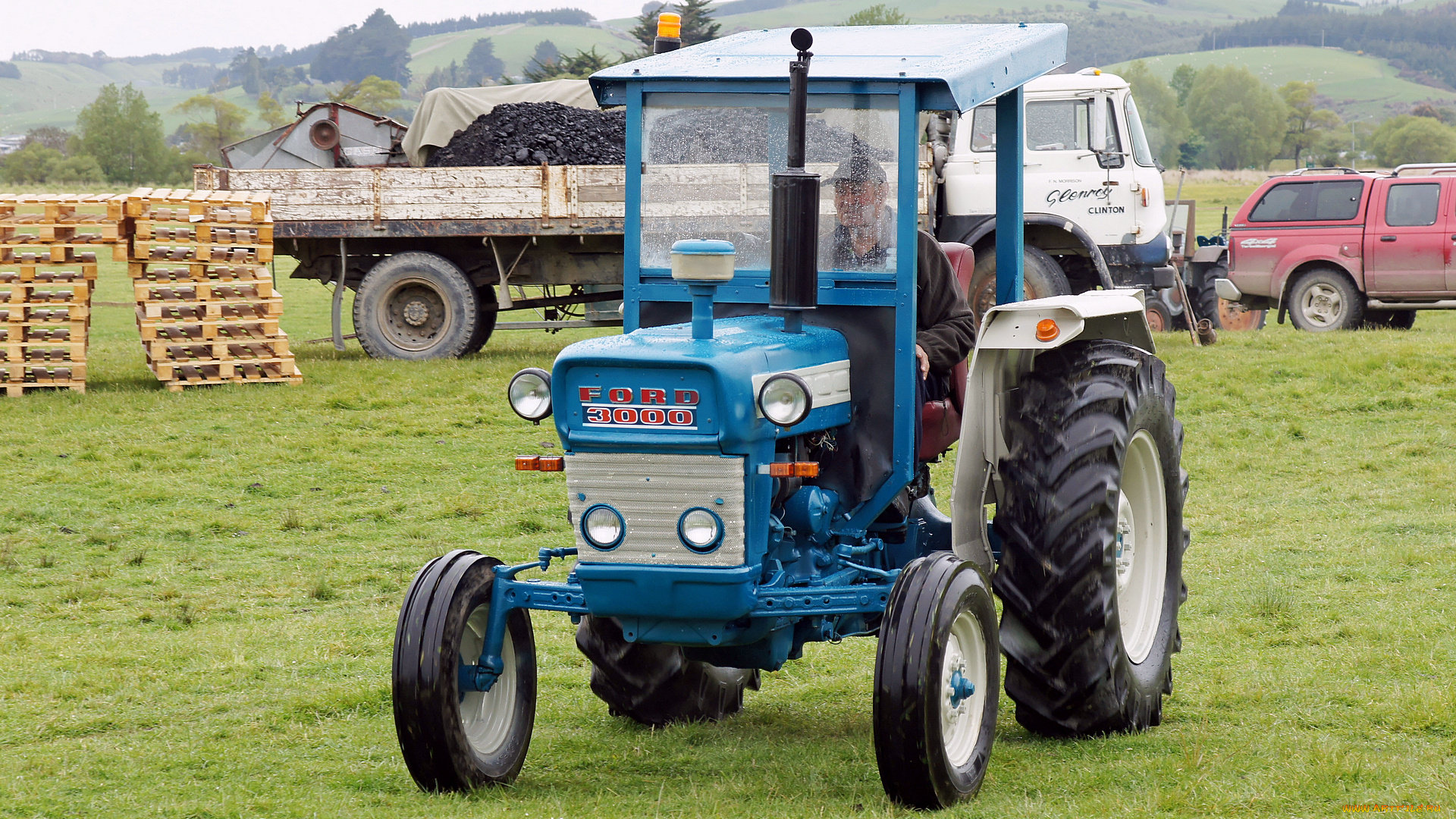 ford, 3000, tractor, техника, тракторы, колесный, трактор