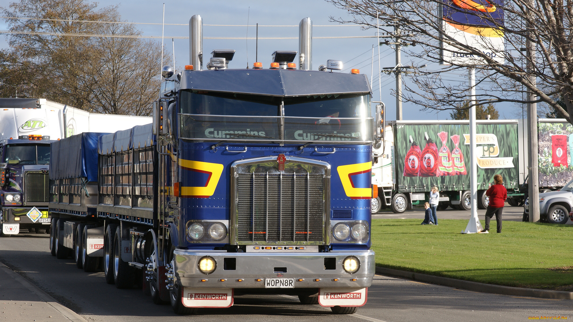 kenworth, k104, 2006, truck, автомобили, kenworth, грузовые, truck, company, автобусы, сша