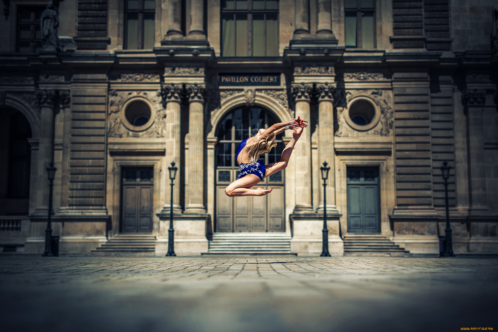 девушки, -unsort, , блондинки, прыжок