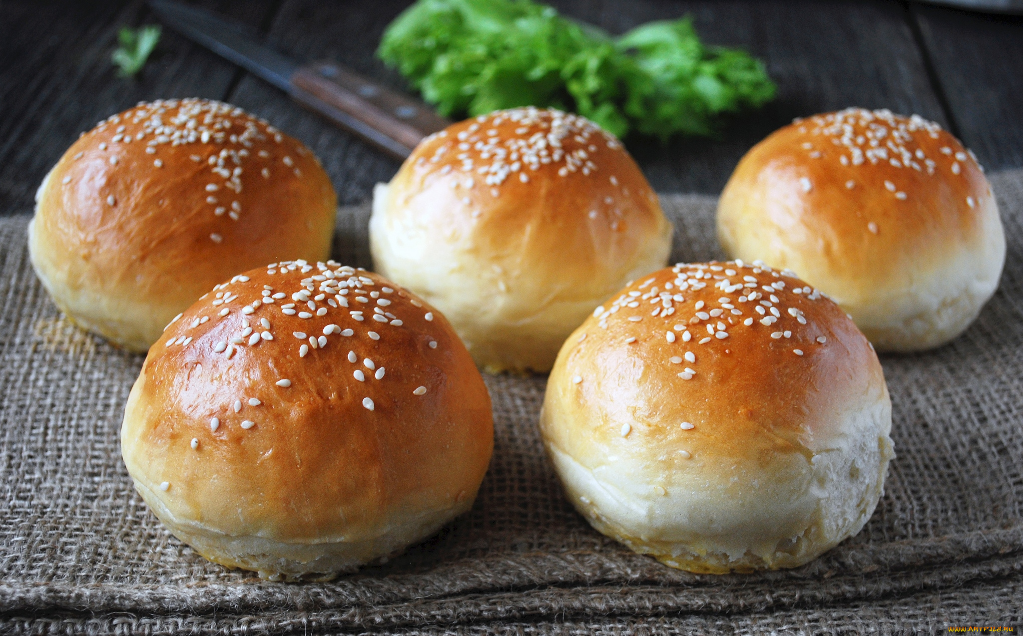 еда, хлеб, , выпечка, кунжут, булочки