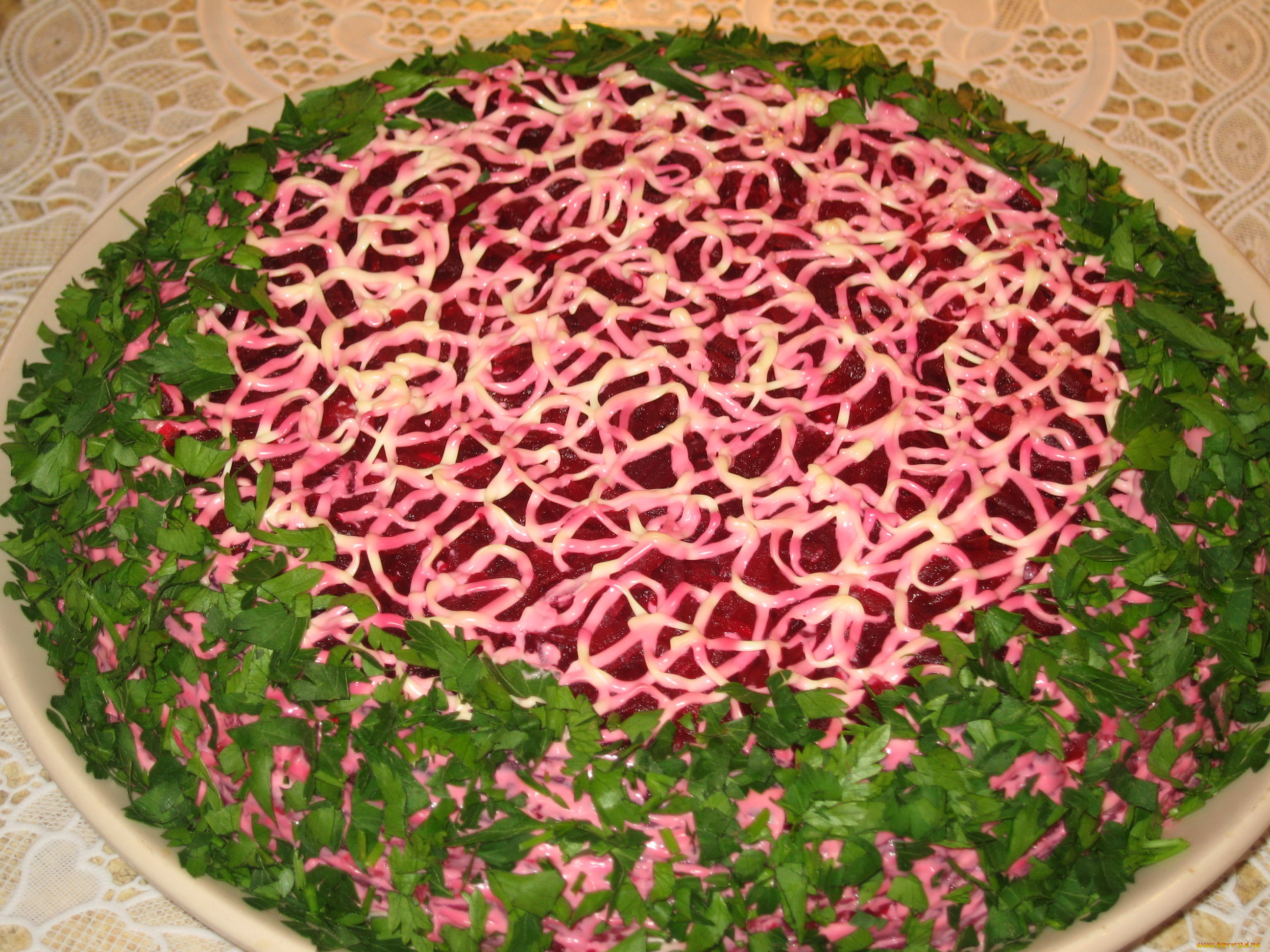 селедка, под, шубой, еда, салаты, , закуски, салат, украшение, селедка, свекла