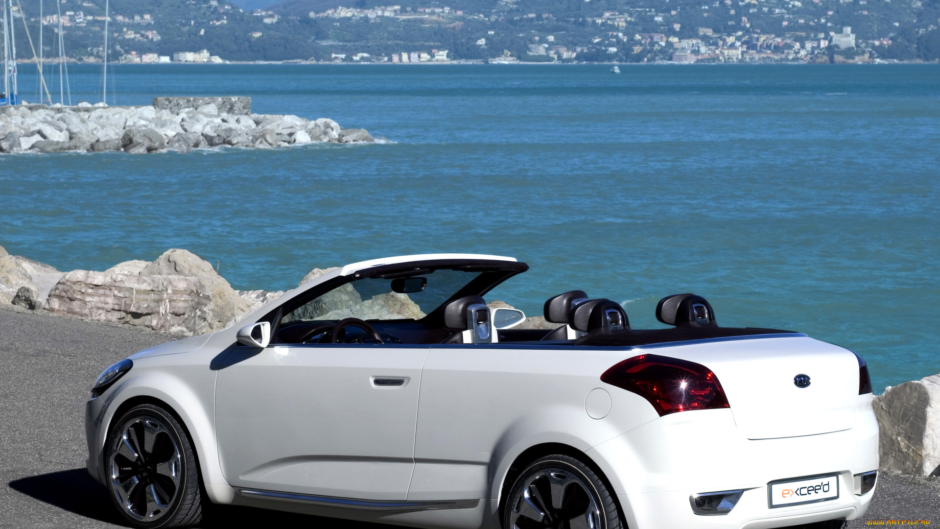 автомобили, kia, светлый, cabrio, ed, concept, ex-ceed