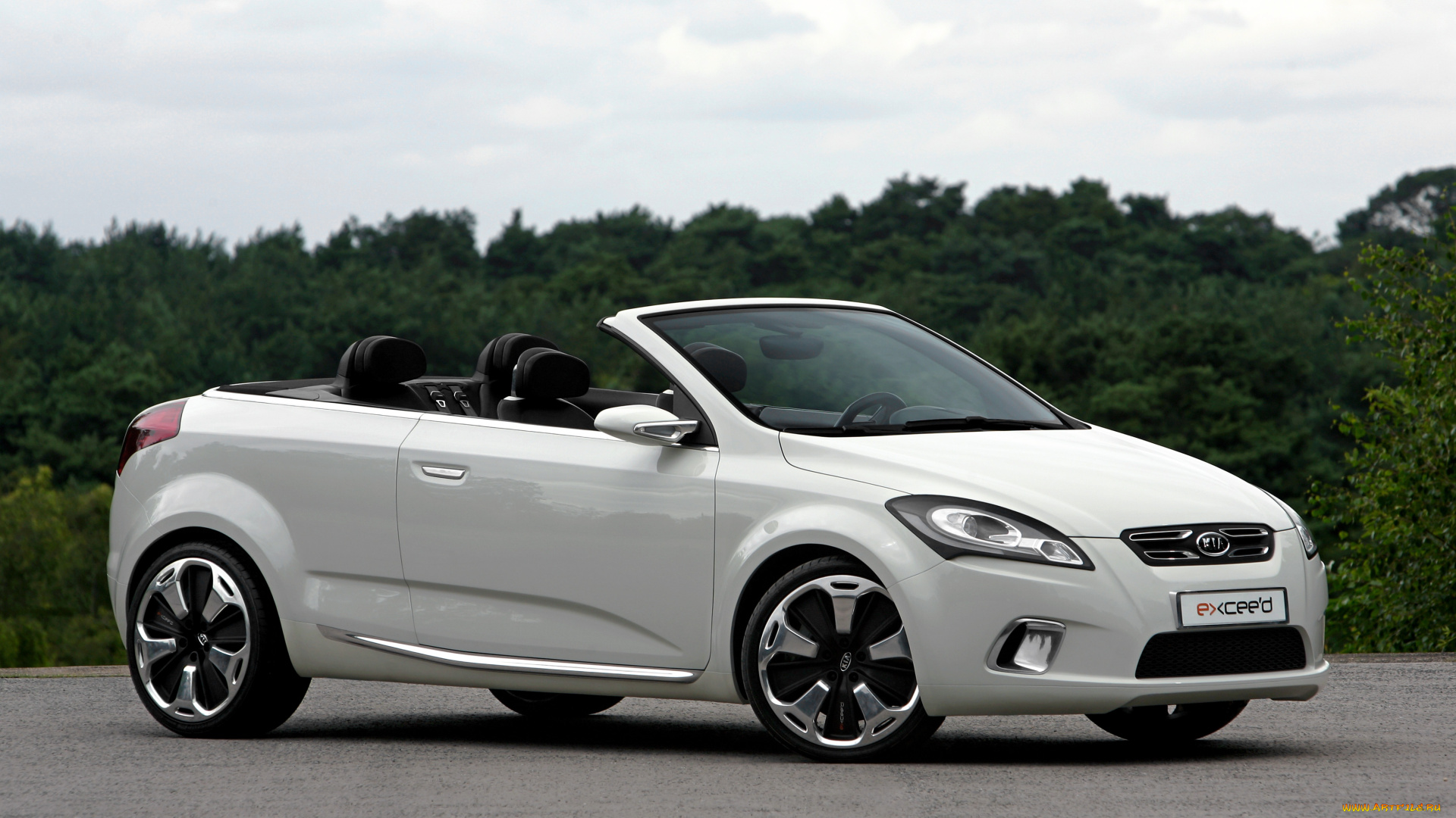 автомобили, kia, светлый, concept, cabrio, ex-ceed, ed