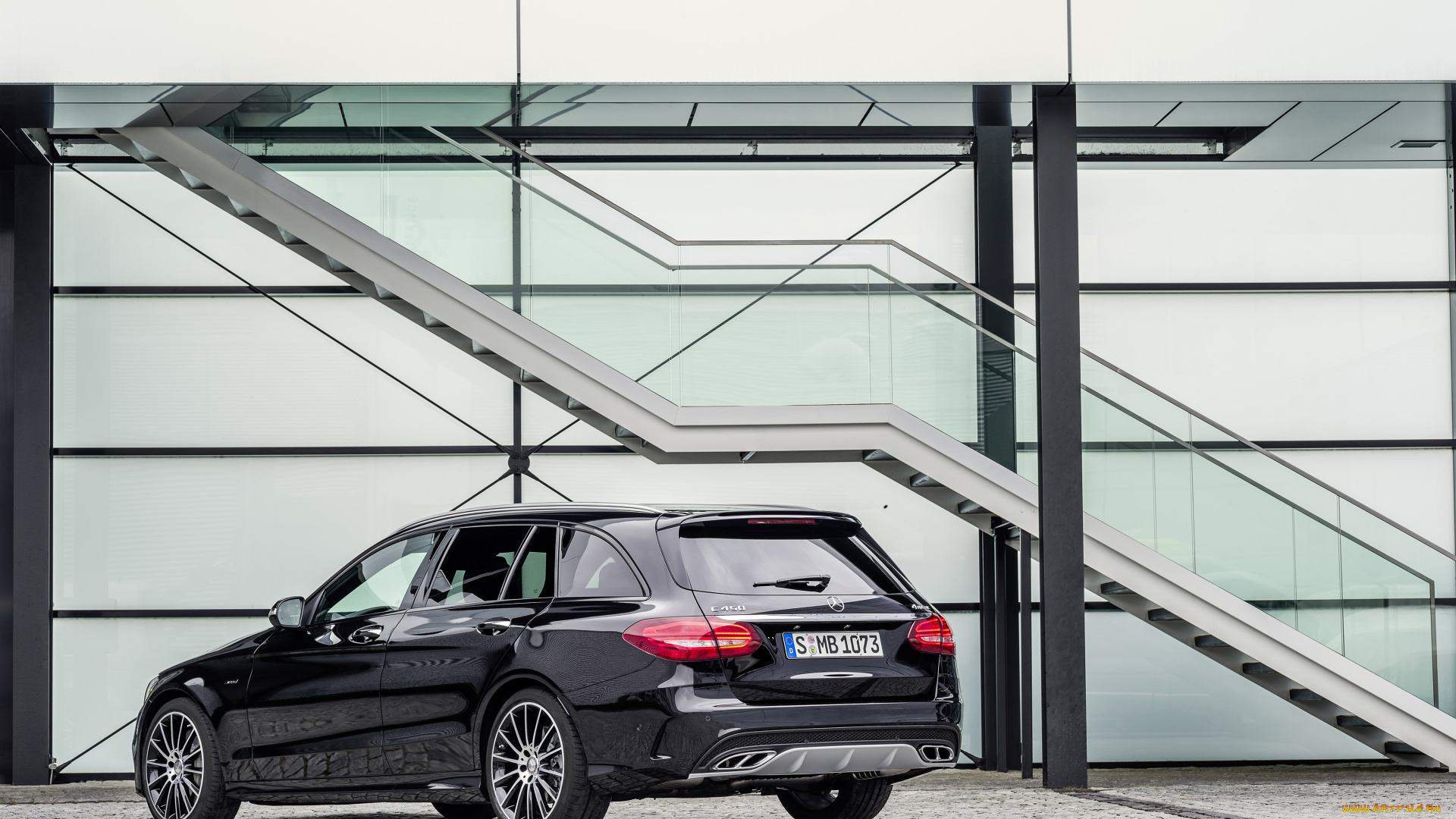 автомобили, mercedes-benz, estate, sport, amg, c, 450, s205, 2015г, темный