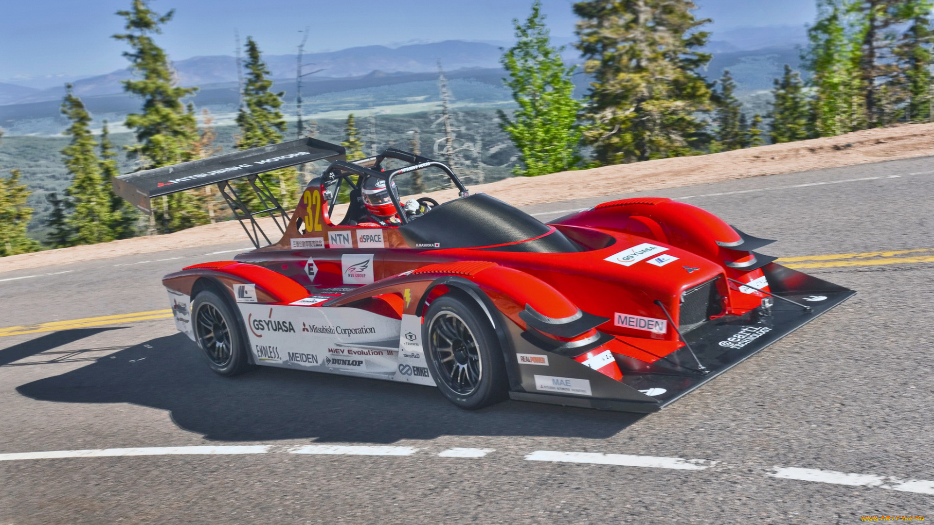 автомобили, mitsubishi, красный, 2014г, evolution, iii, miev