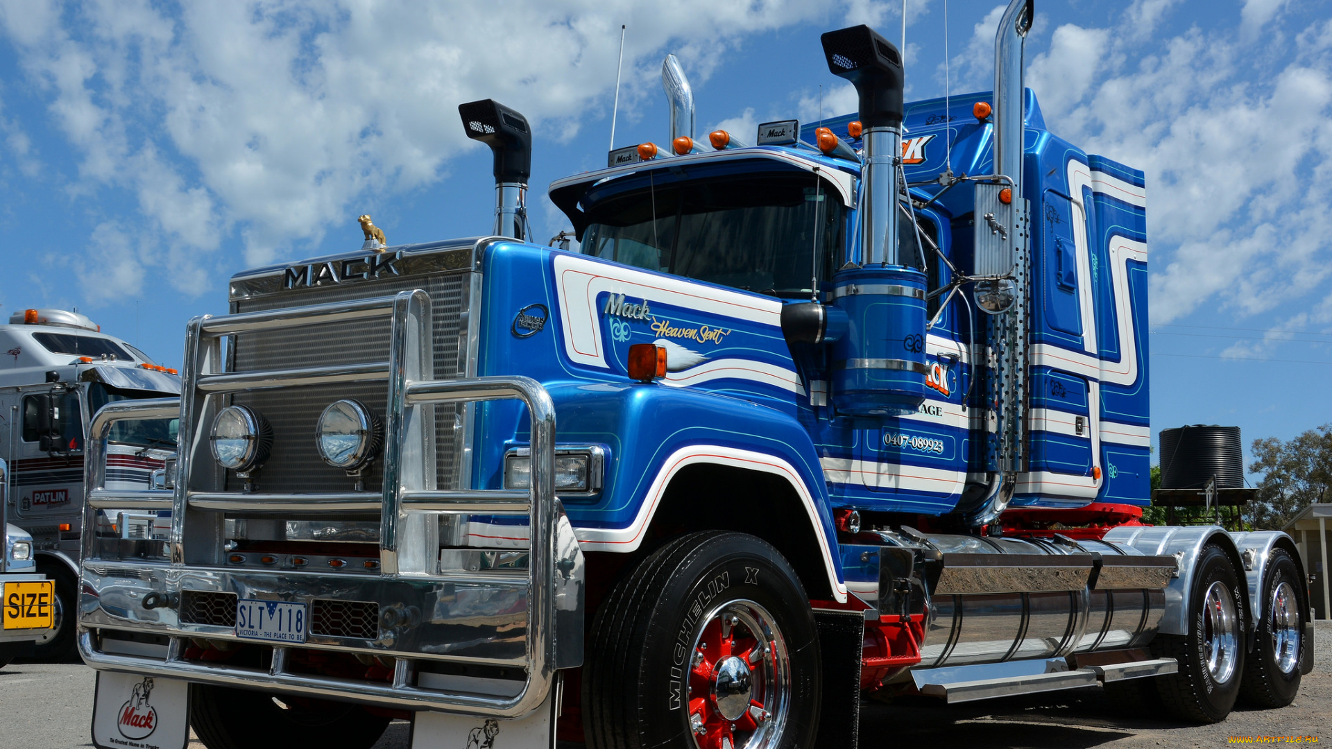 mack, superliner, автомобили, mack, тяжелый, тягач, седельный, грузовик