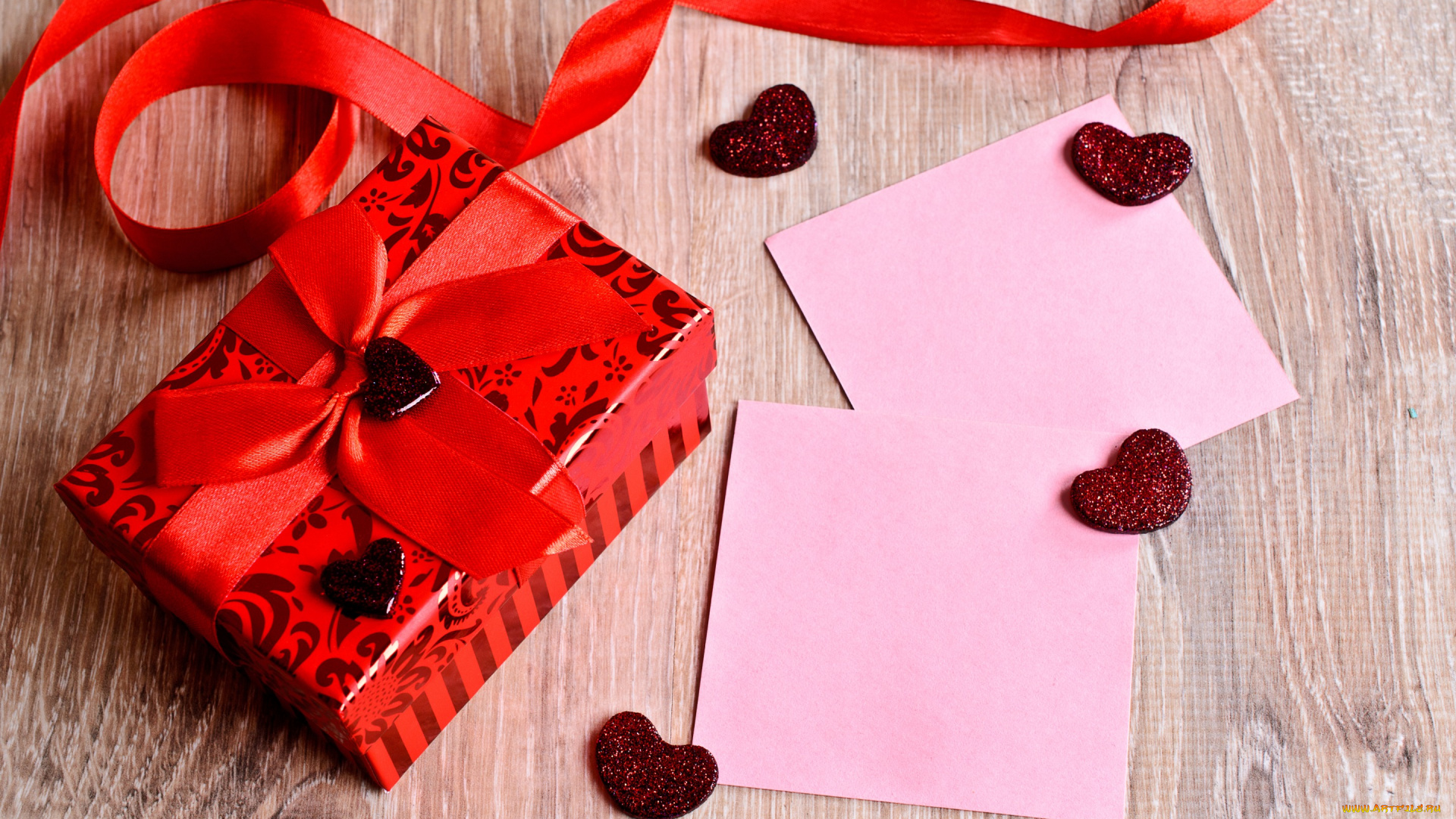 праздничные, день, святого, валентина, , сердечки, , любовь, подарок, сердце, vintage, romantic, heart, love