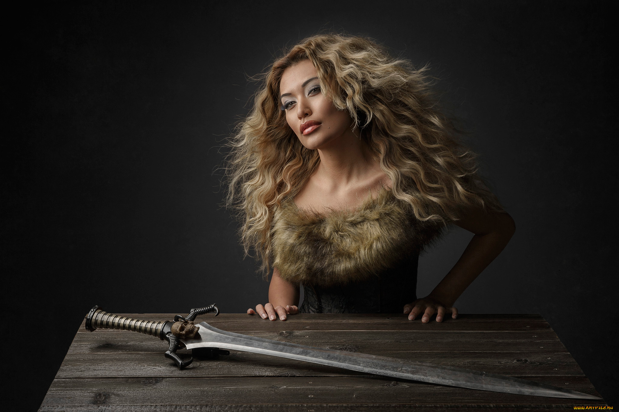 девушки, -unsort, , девушки, с, оружием, yolanda, меч