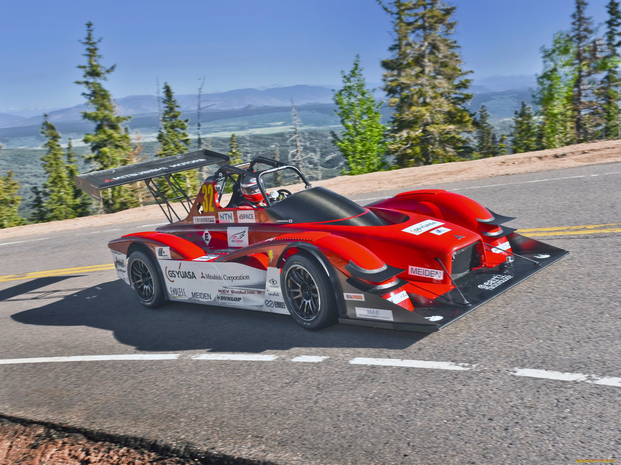 автомобили, mitsubishi, красный, 2014г, evolution, iii, miev