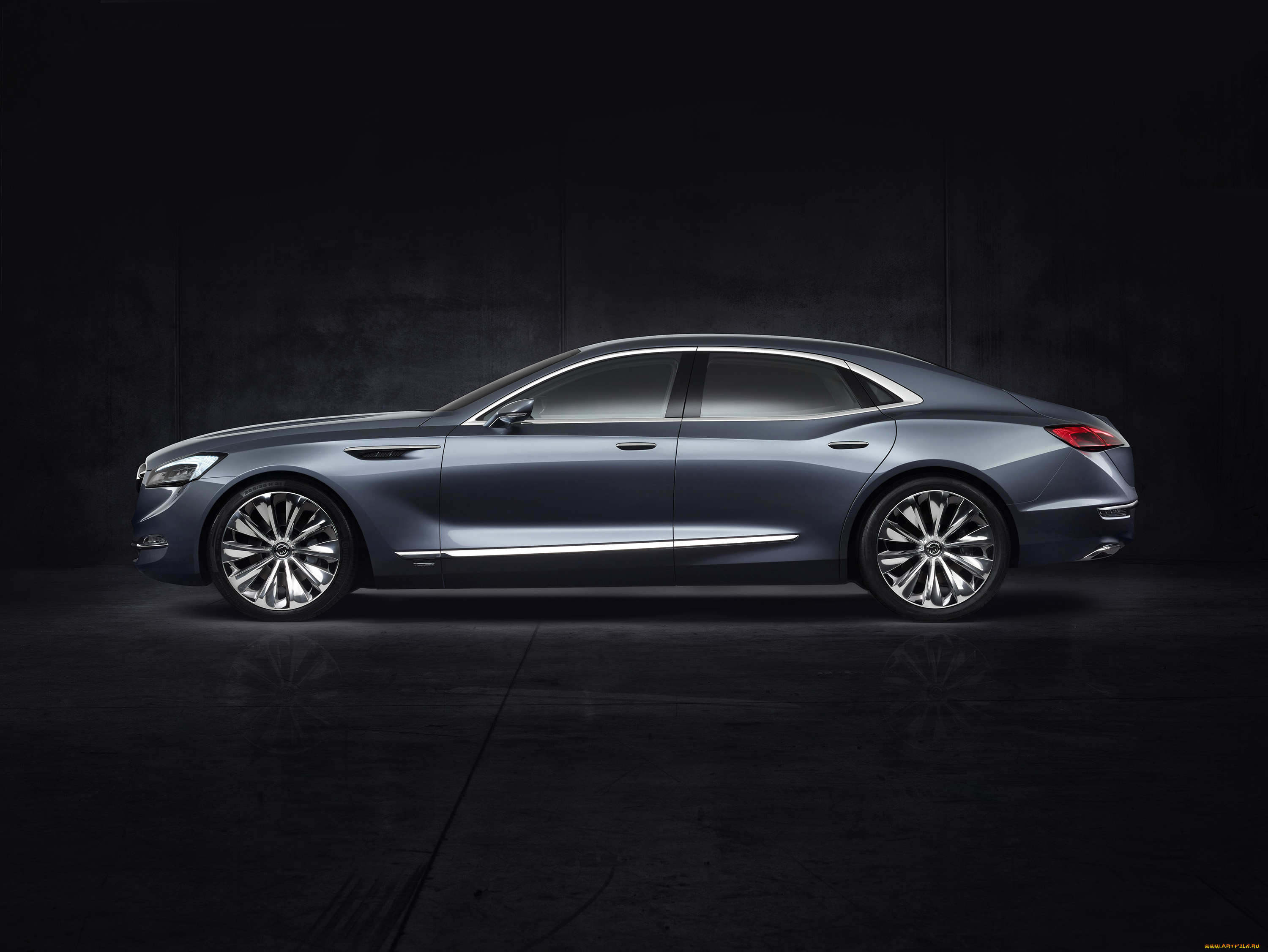 автомобили, buick, avenir, темный, 2015г, concept