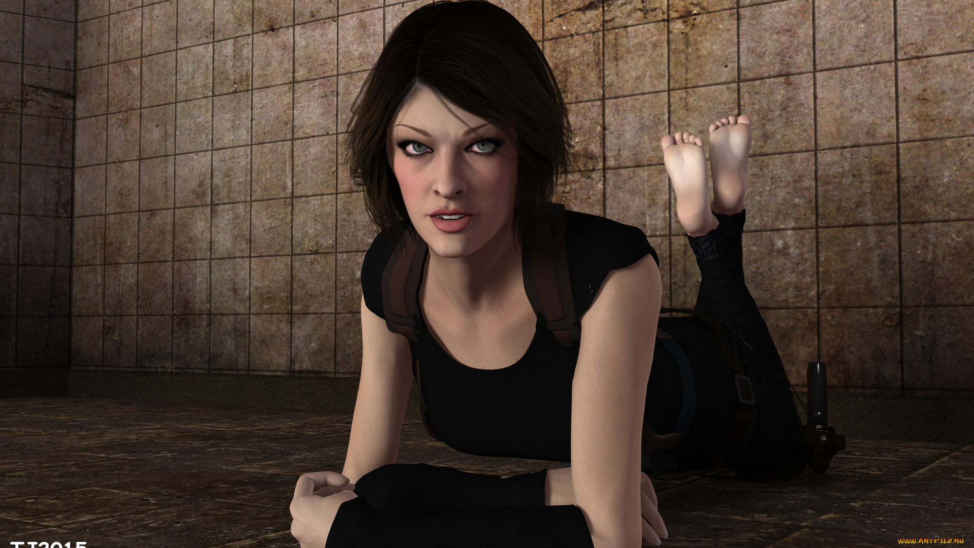 3д, графика, люди, , people, взгляд, девушка, фон