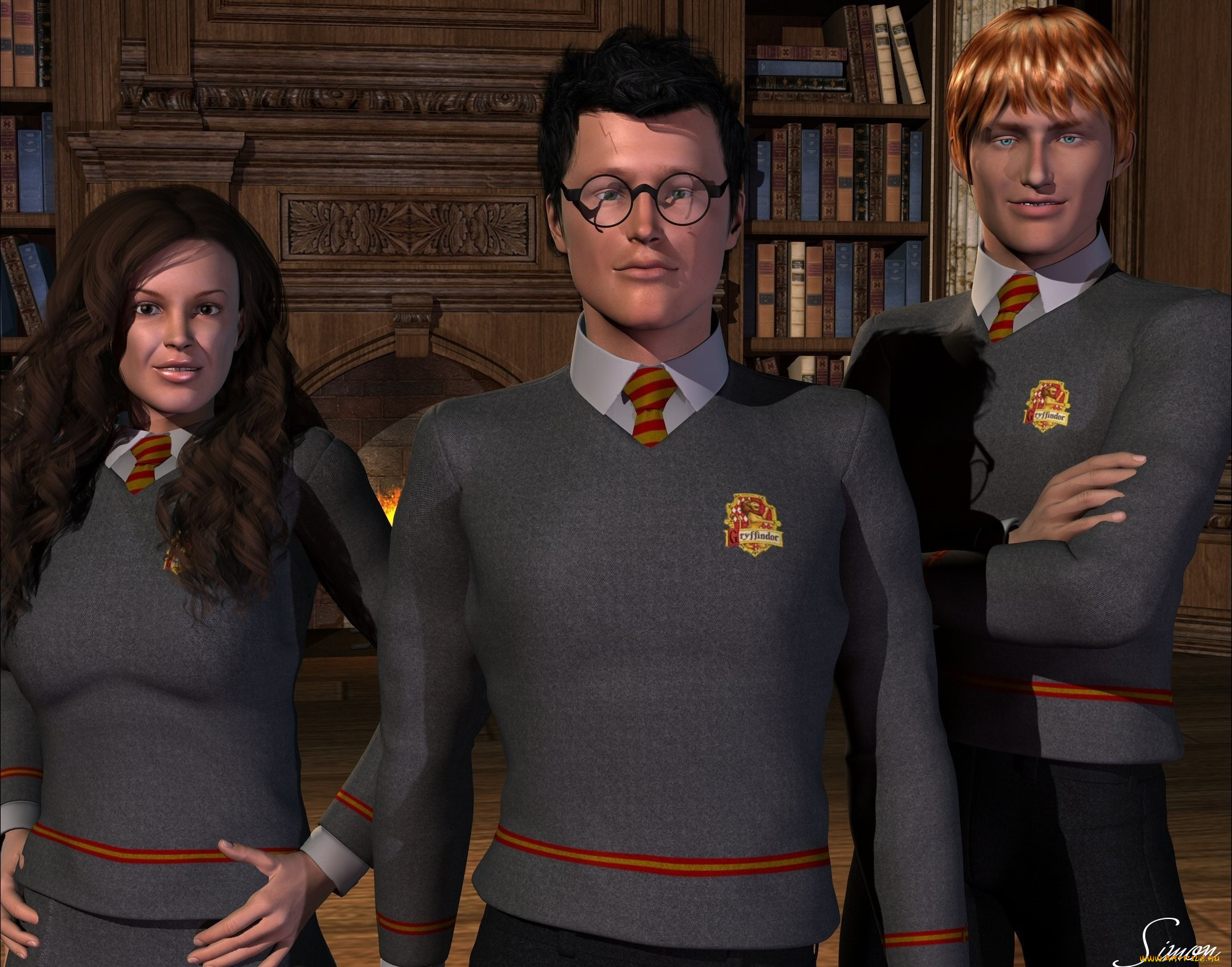 3д, графика, фантазия, , fantasy, фон, мужчины, взгляд, девушка