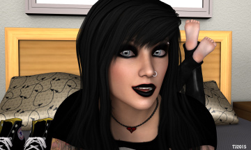 Картинка 3д+графика люди+ people фон взгляд девушка