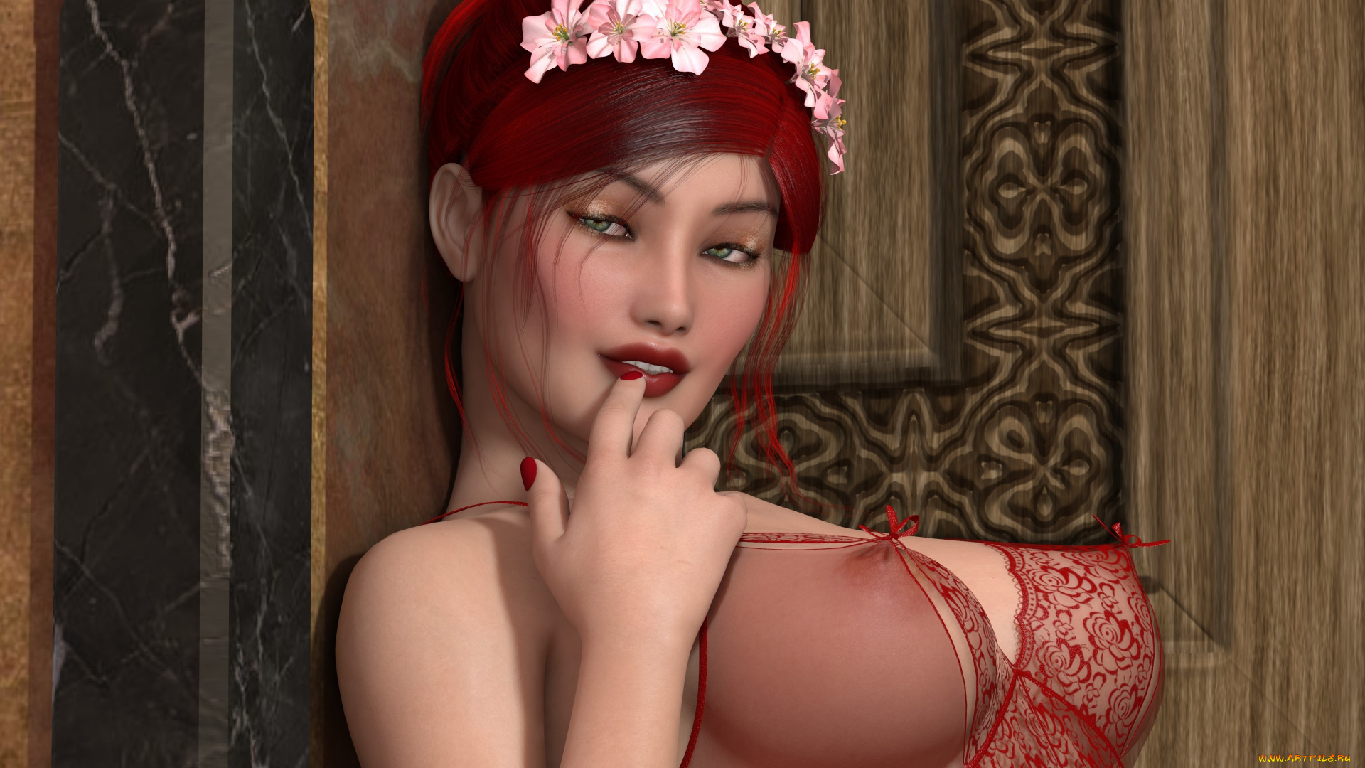 3д, графика, люди, , people, фон, взгляд, девушка